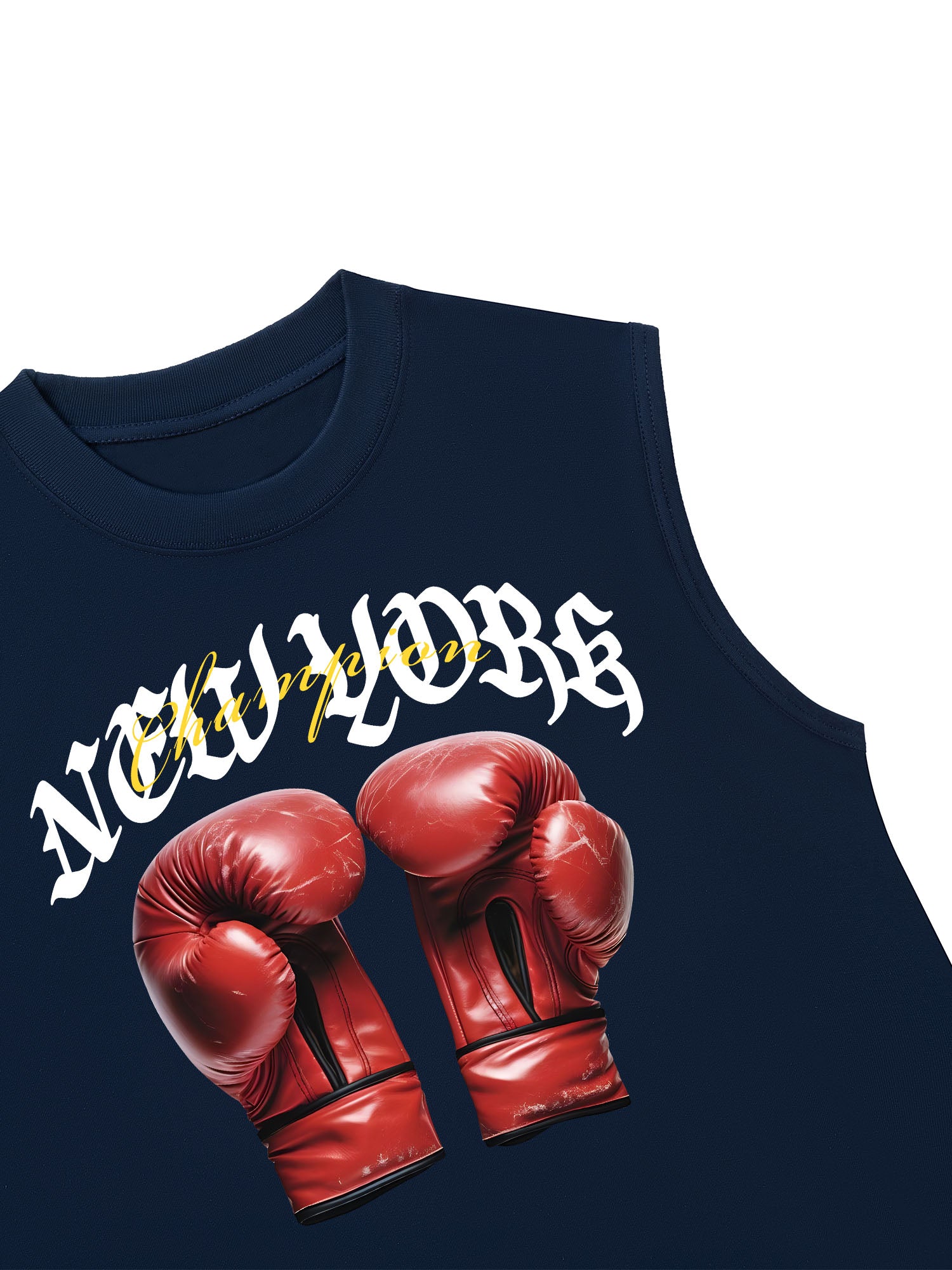 Áo Ba Lỗ Relaxed Fit Champions New York Boxing
