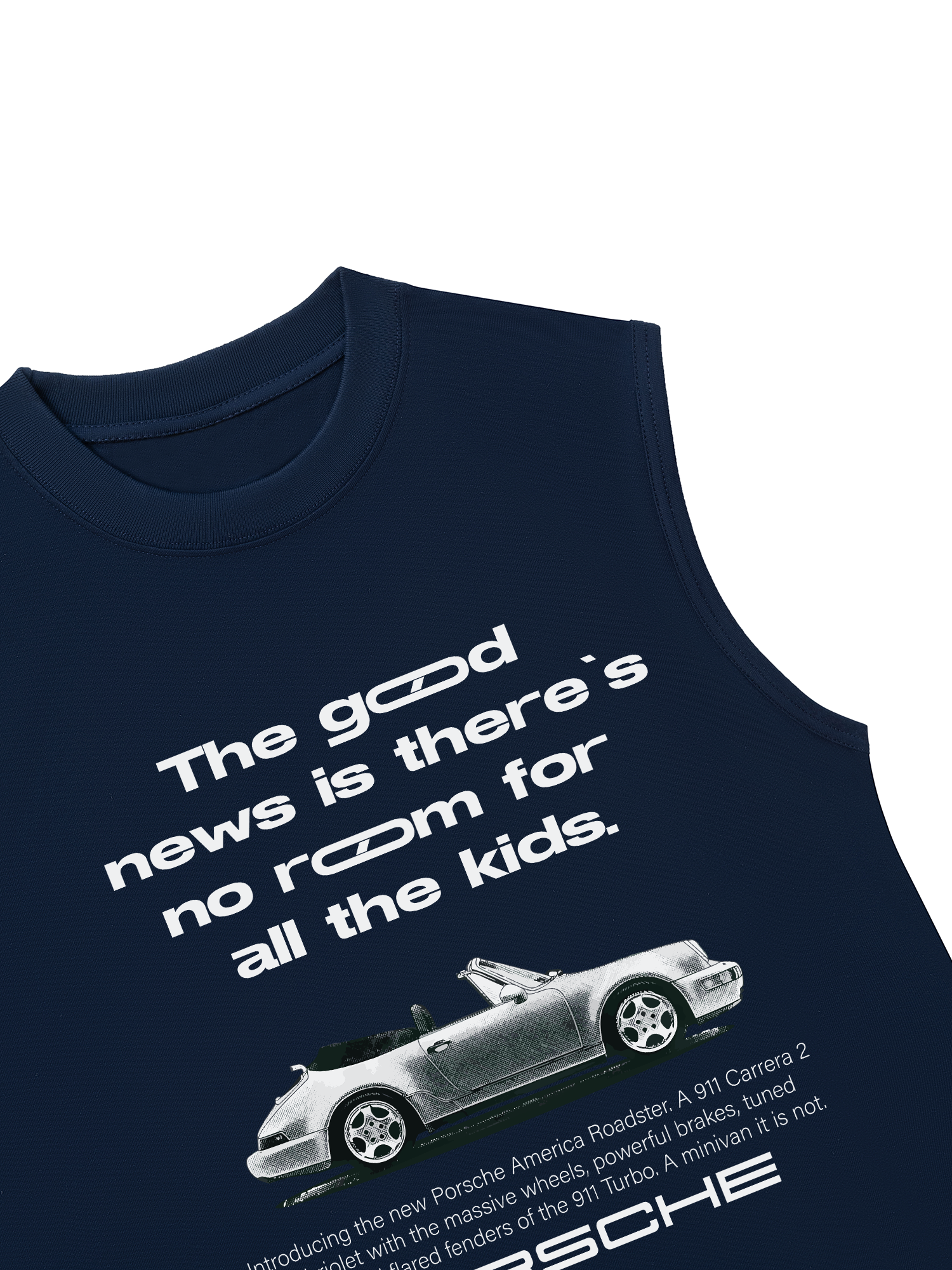 Áo Ba Lỗ Relaxed Fit Porsche The Good New
