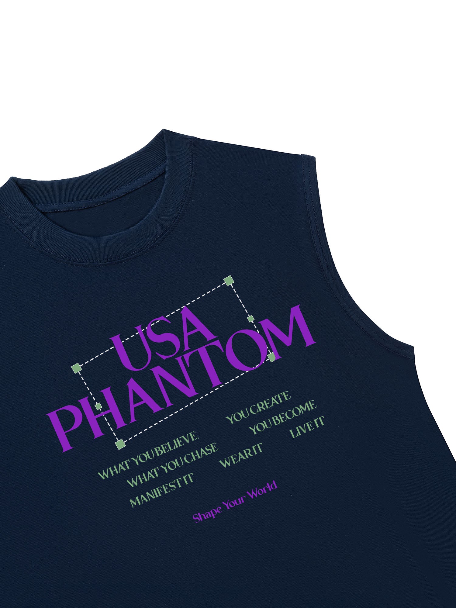 Áo Ba Lỗ Relaxed Fit USA Phantom Chase