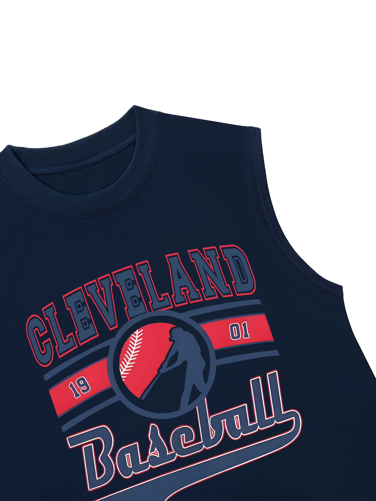 Áo Ba Lỗ Relaxed Fit Baseball Cleveland