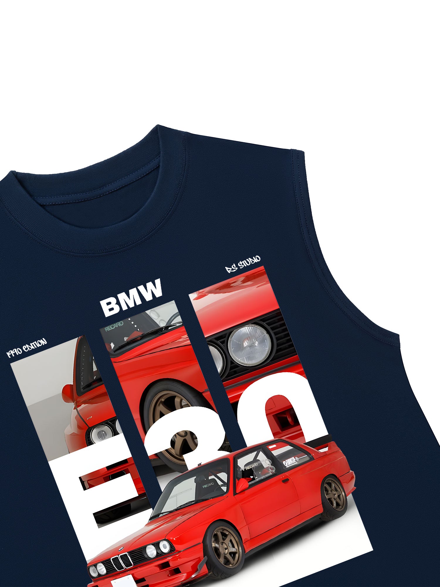 Áo Ba Lỗ Relaxed Fit BMW 1990 Edition