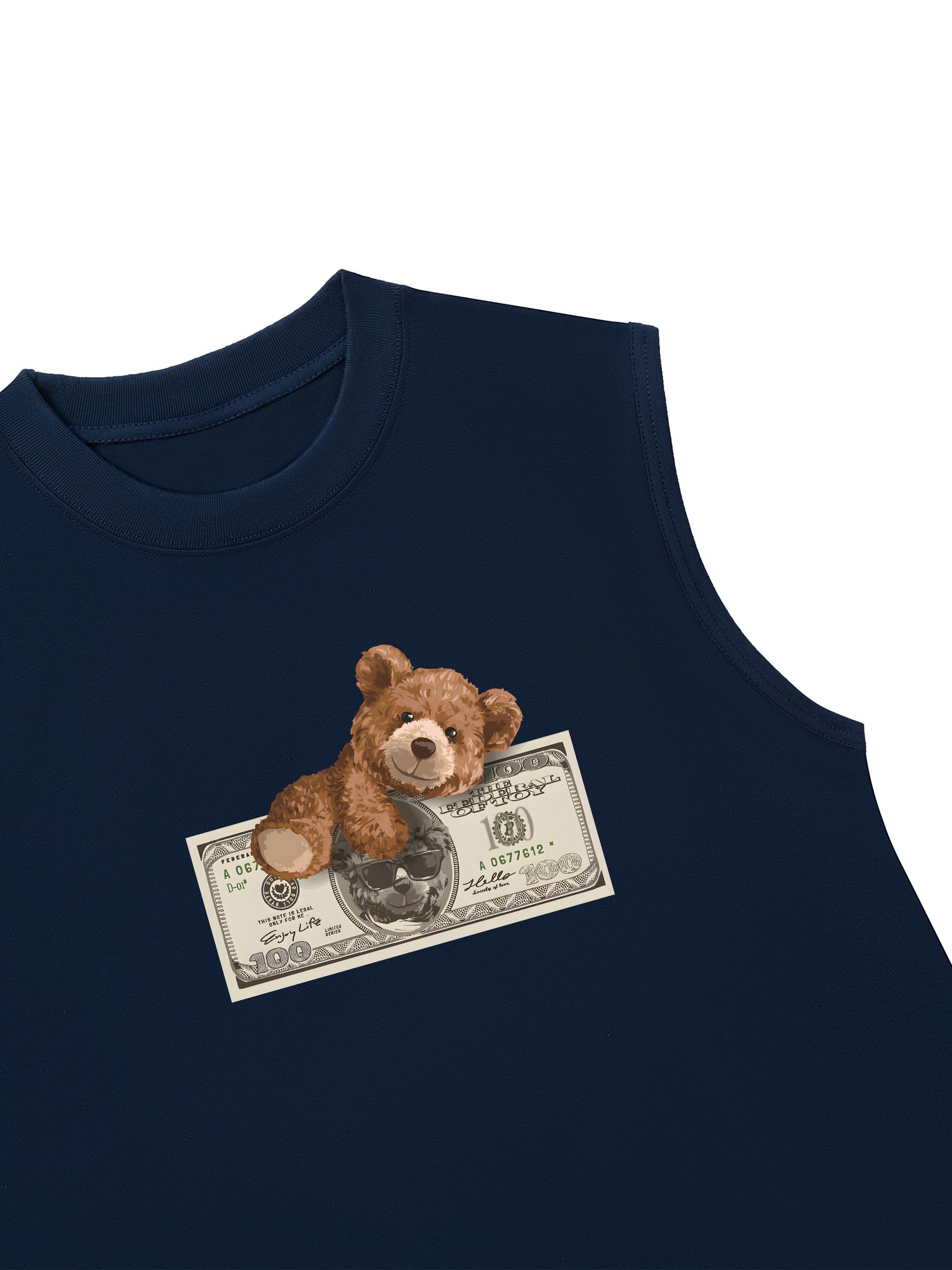 Áo Ba Lỗ Relaxed Fit Teddy Dolar