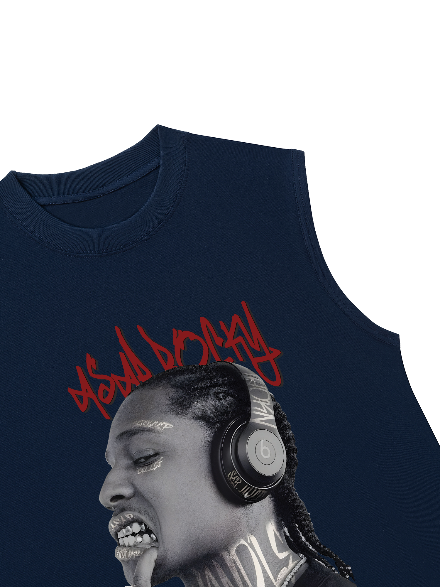 Áo Ba Lỗ Relaxed Fit A$AP Rocky Graphic