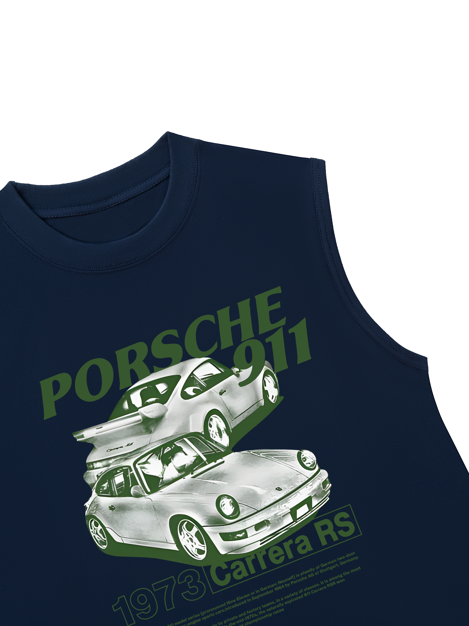 Áo Ba Lỗ Relaxed Fit Porsche 1973 Carrera RS