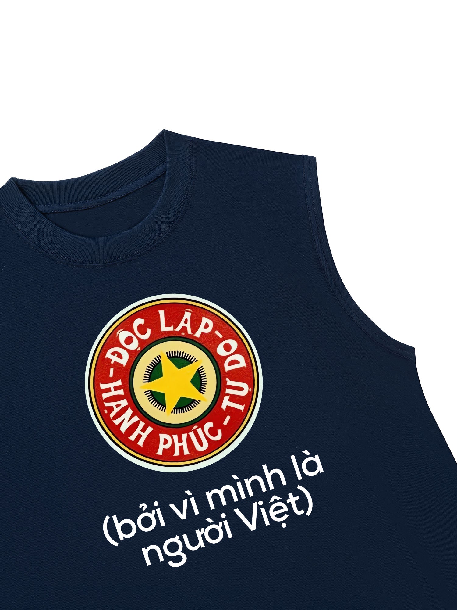 Áo Ba Lỗ Relaxed Fit Cao Sao Đỏ