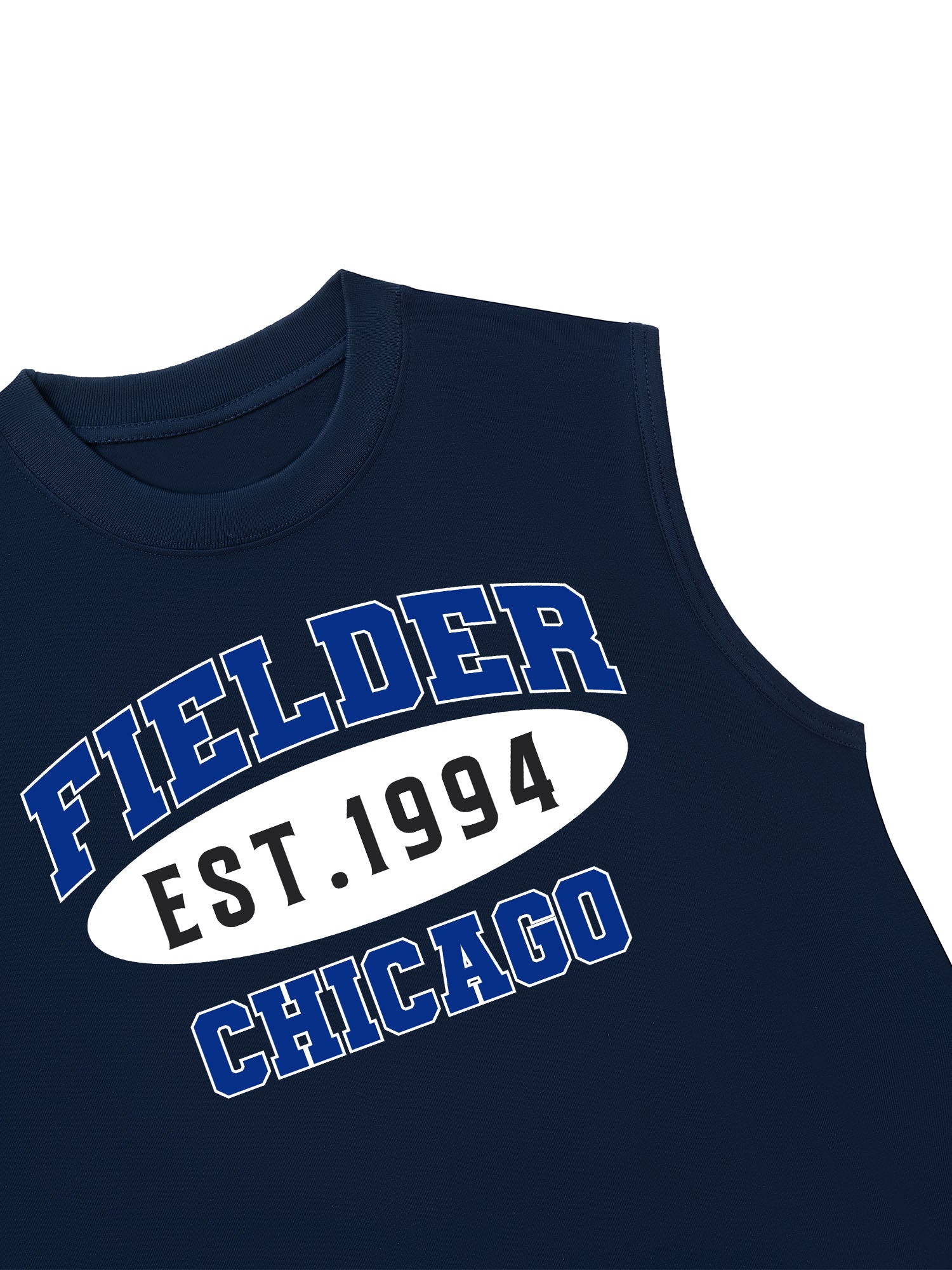 Áo Ba Lỗ Relaxed Fit Baseball Fielder Chicago