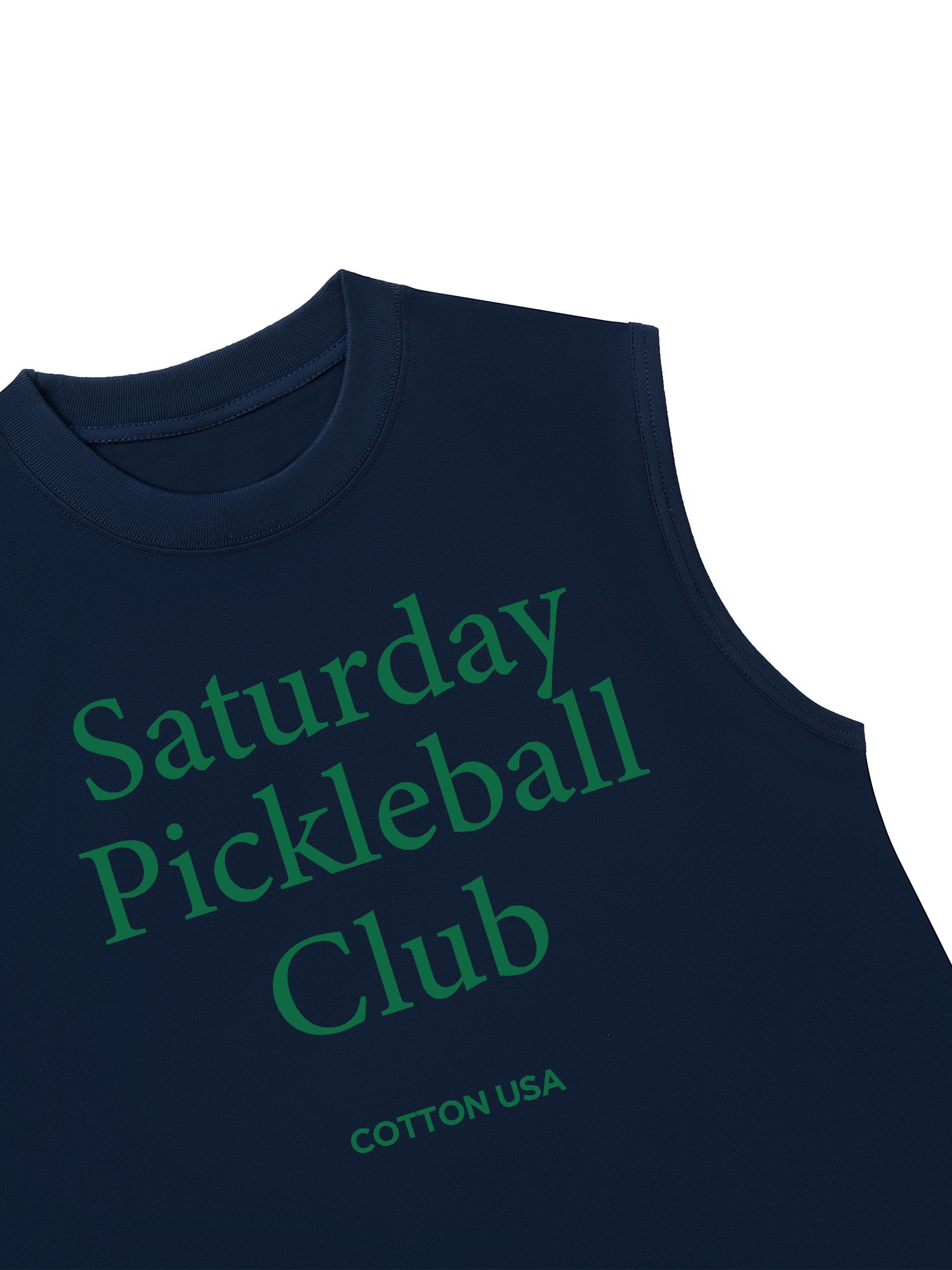 Áo Ba Lỗ Relaxed Fit Saturday Pickleball Club