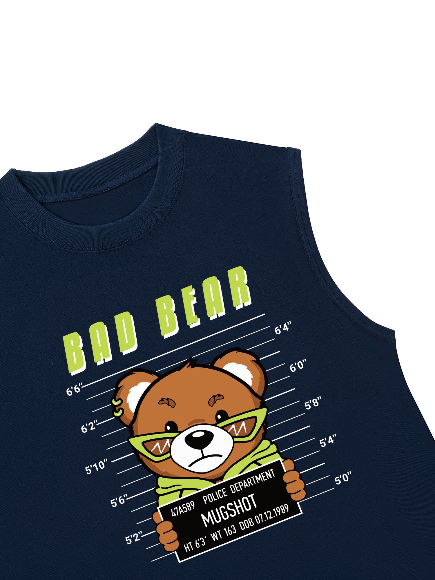 Áo Ba Lỗ Relaxed Fit Bad Bear