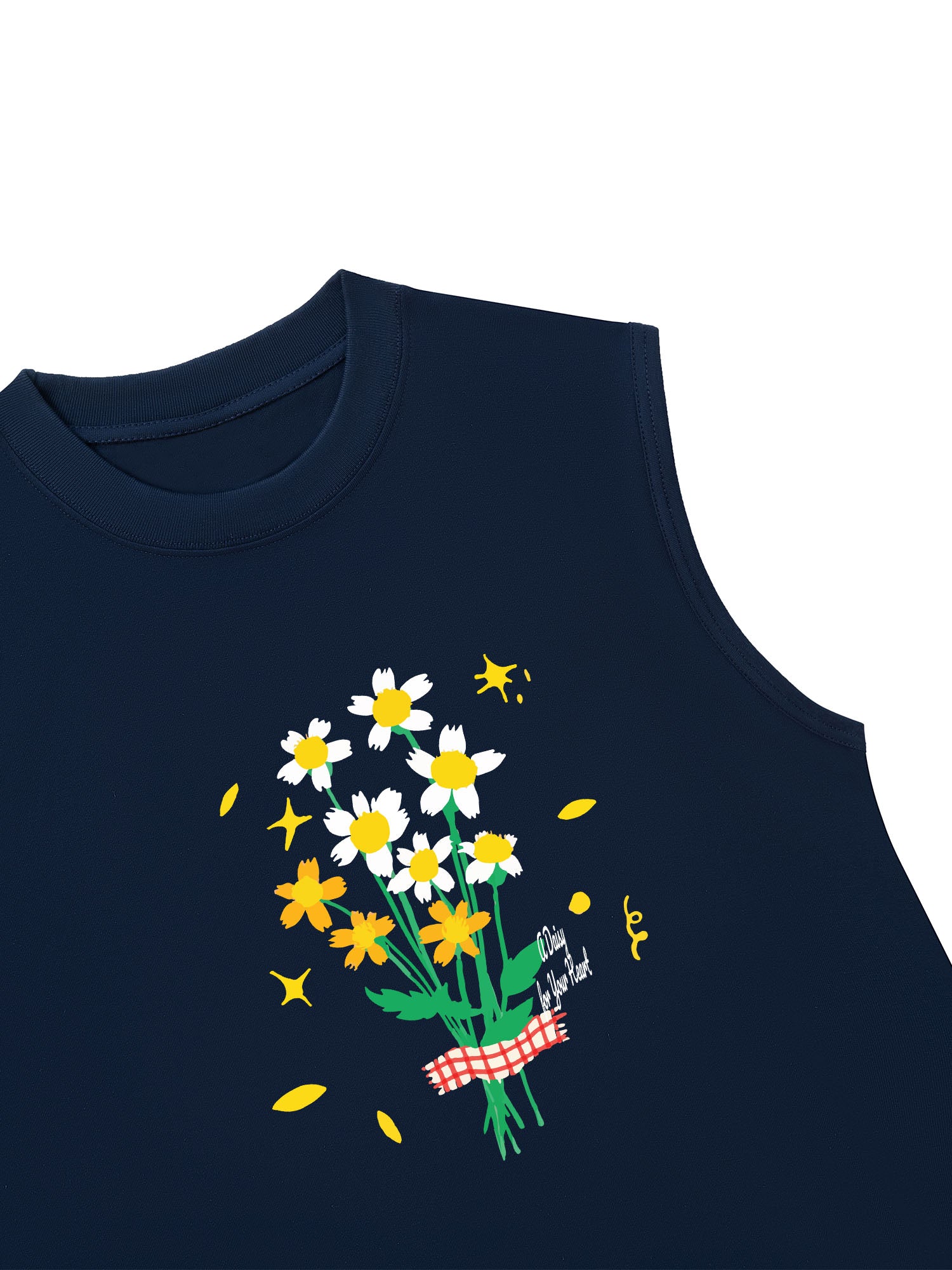 Áo Ba Lỗ Relaxed Fit A Daisy for Your Heart