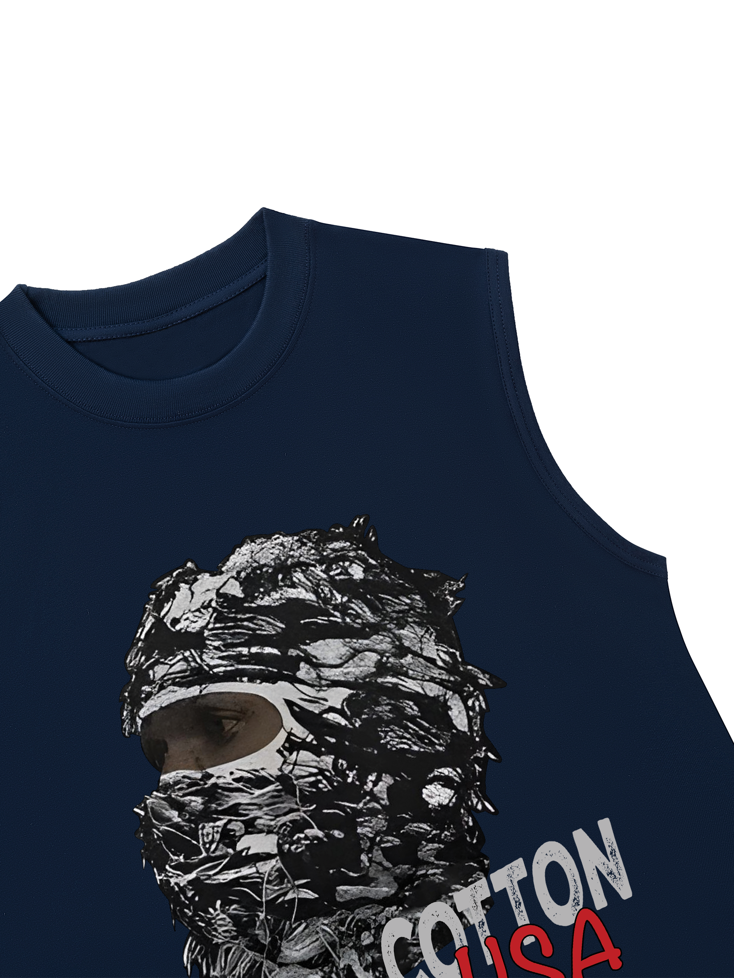 Áo Ba Lỗ Relaxed Fit Rapper Yeat Cotton USA