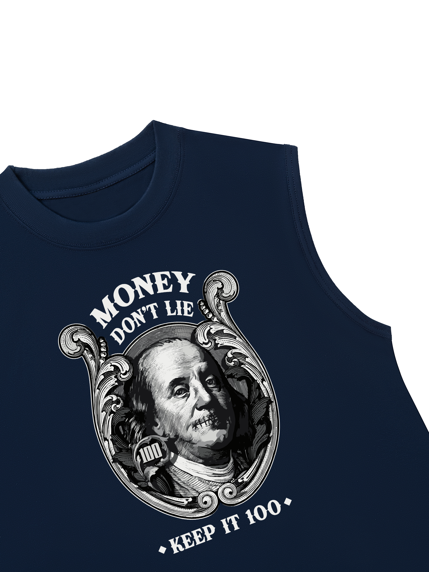 Áo Ba Lỗ Relaxed Fit Money Don_t Lie