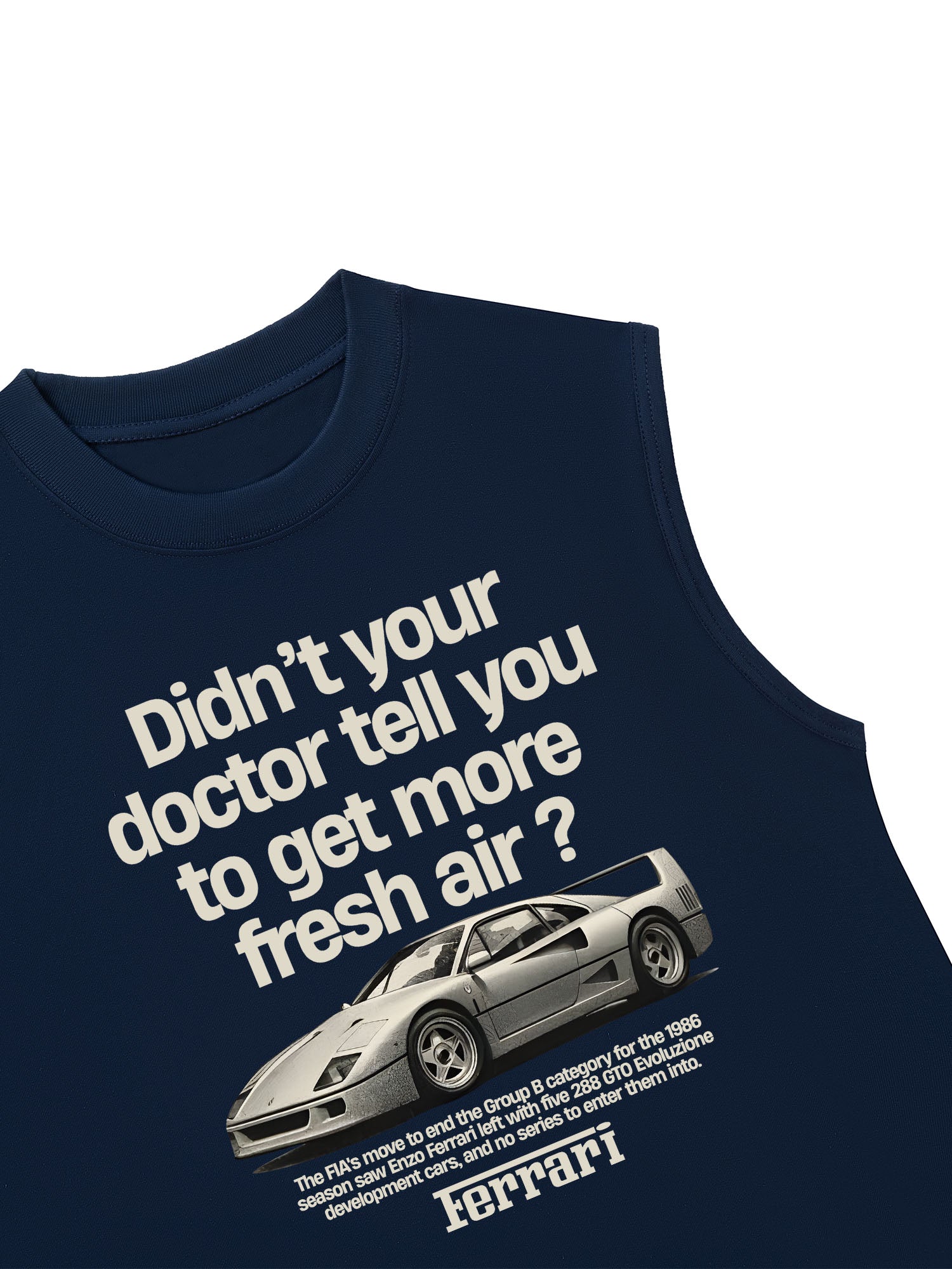 Áo Ba Lỗ Relaxed Fit Ferrari Fresh Air