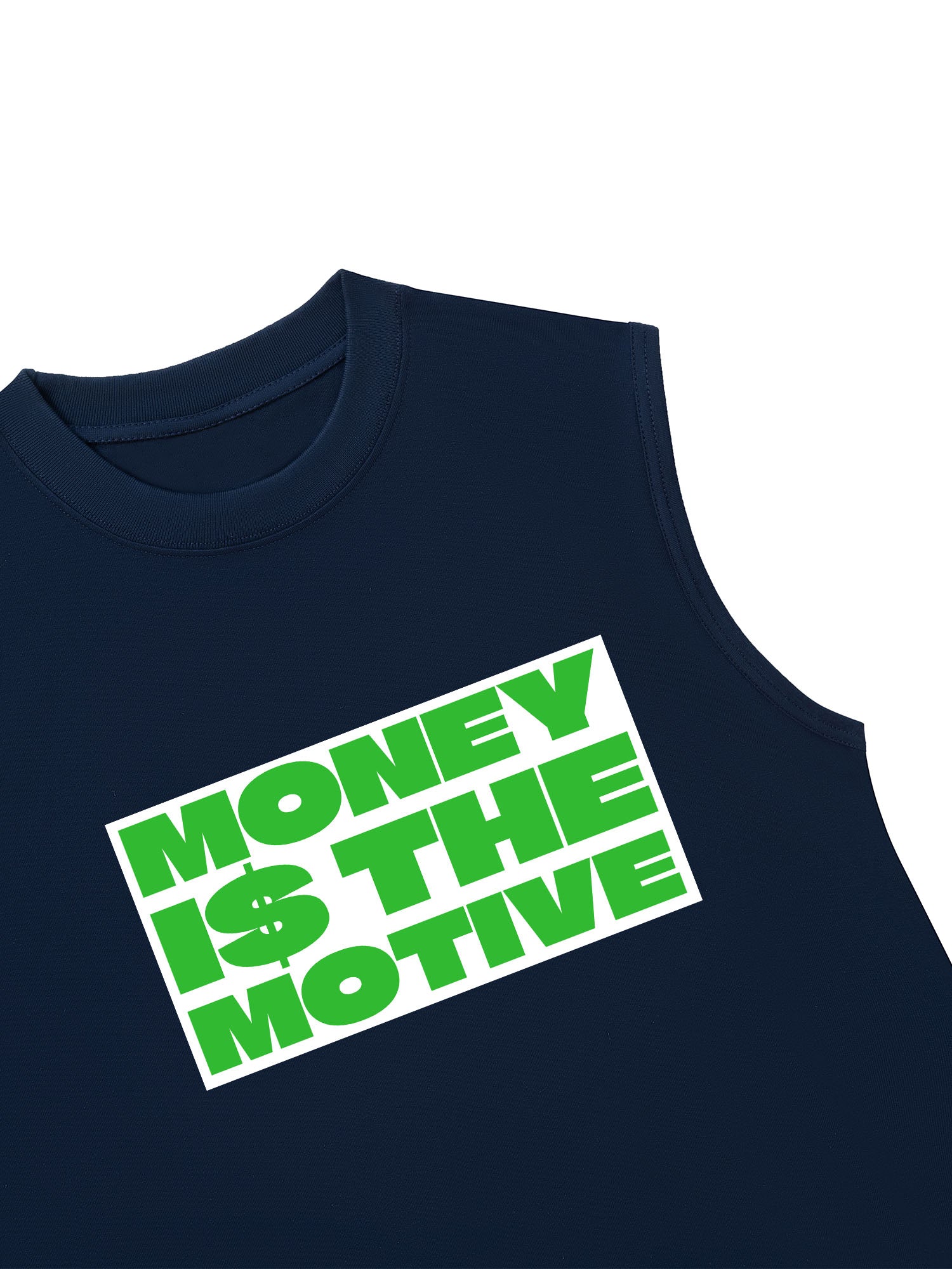Áo Ba Lỗ Relaxed Fit Money Is The Motive