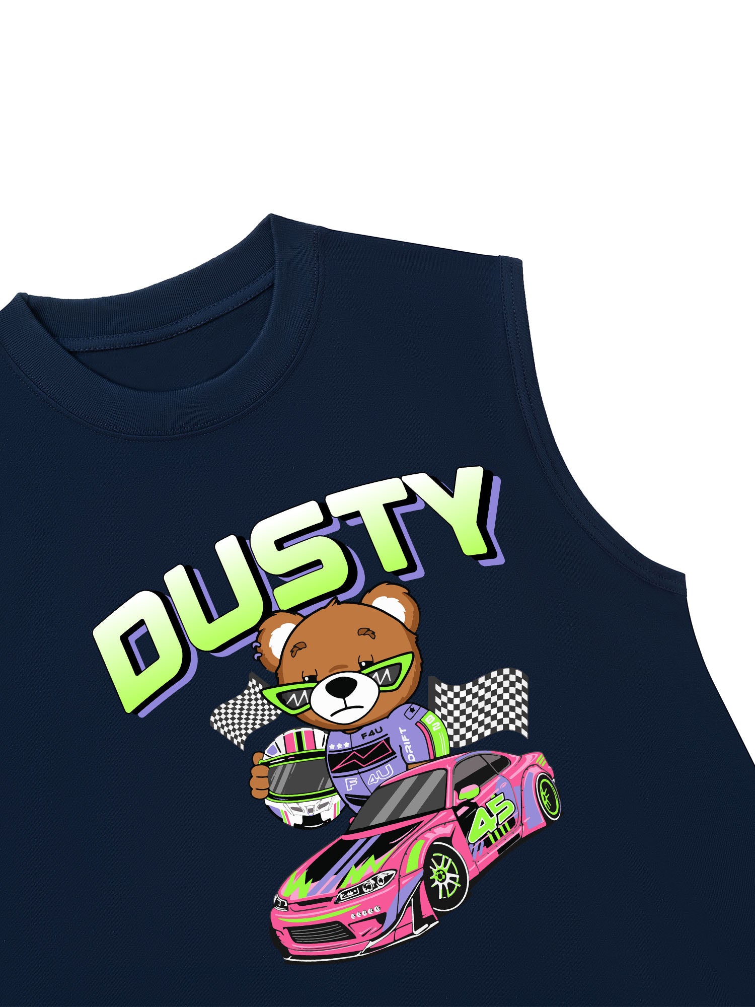 Áo Ba Lỗ Relaxed Fit Dusty Gangz