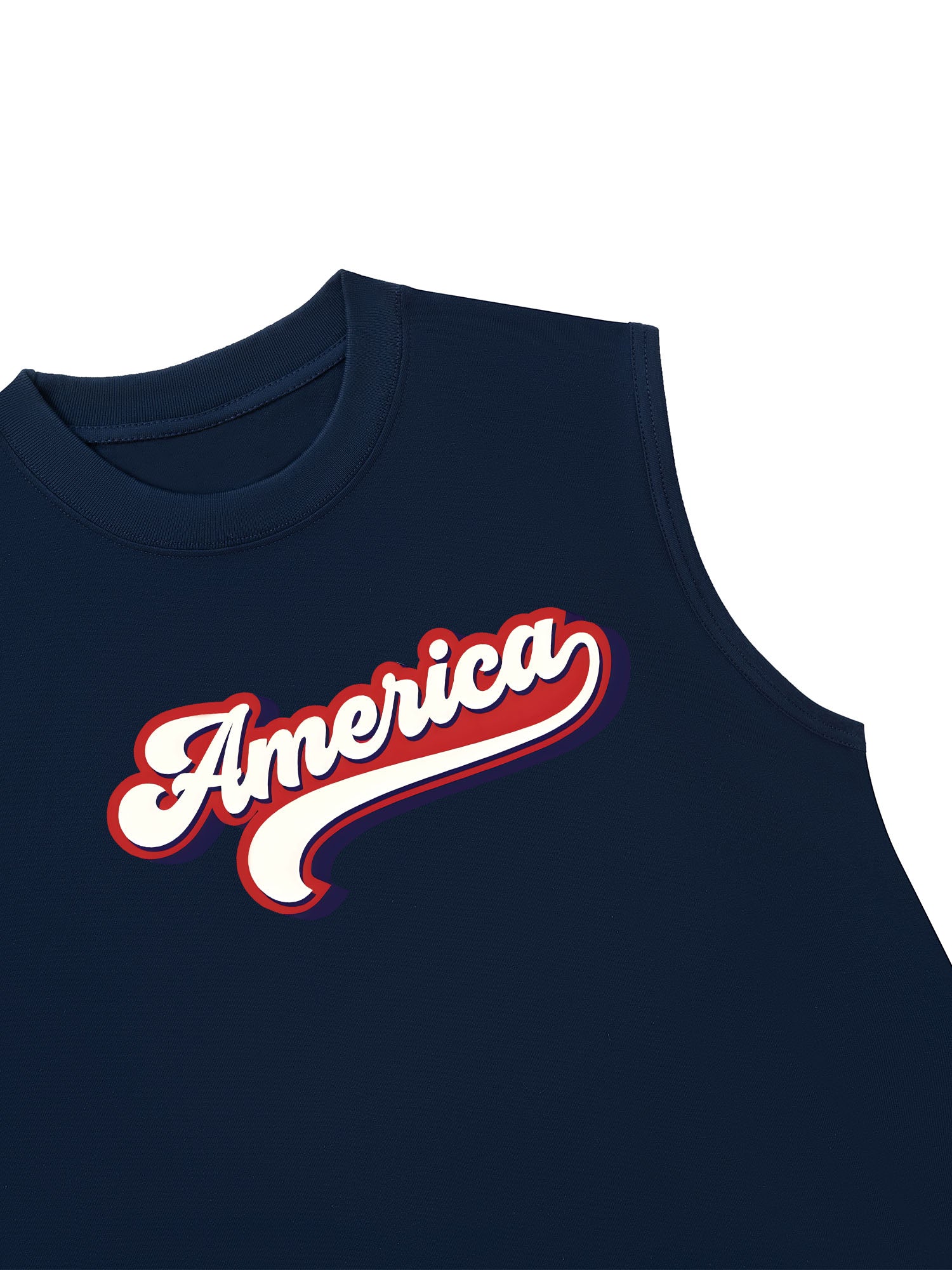 Áo Ba Lỗ Relaxed Fit USA Vintage America