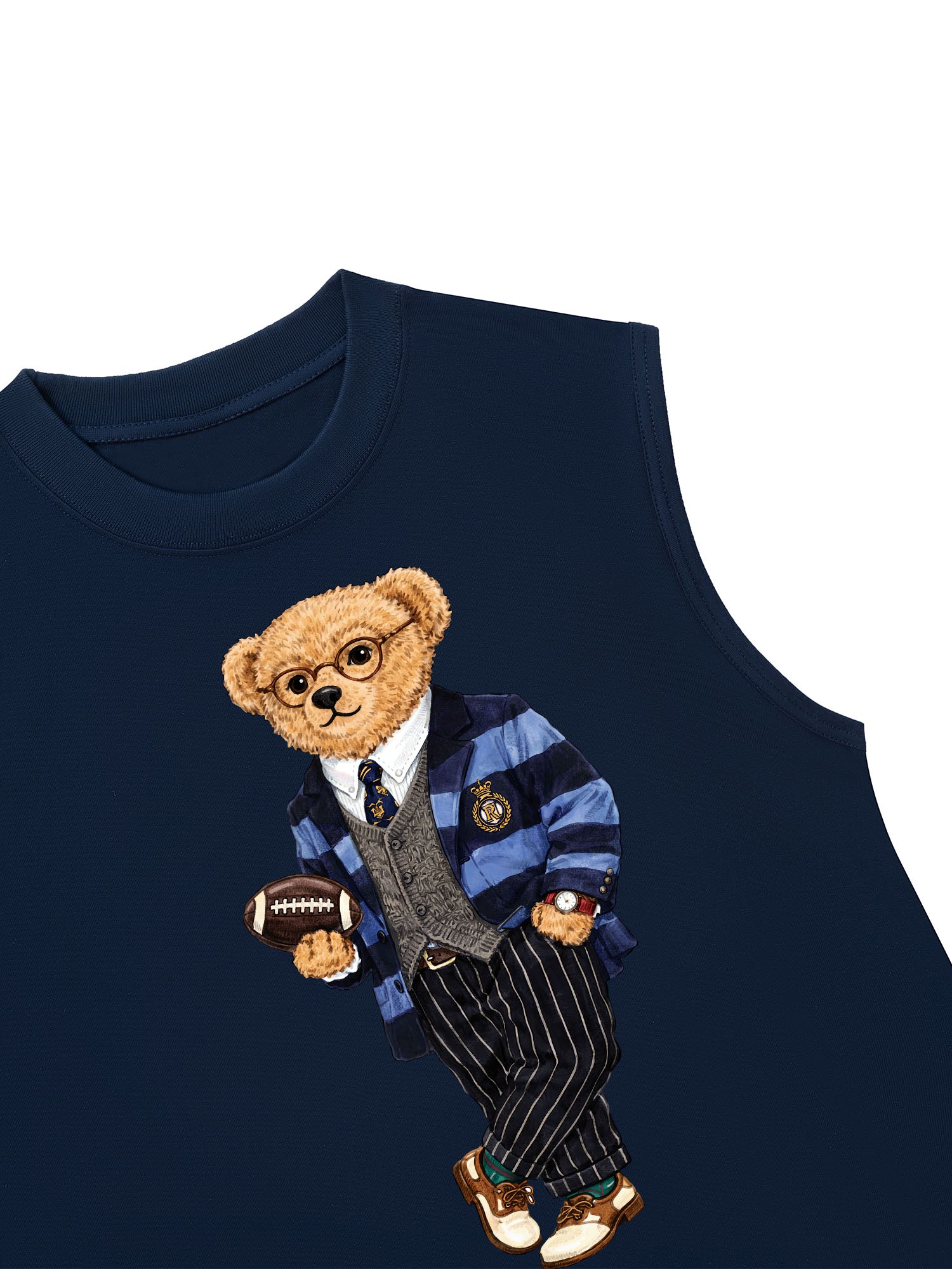 Áo Ba Lỗ Relaxed Fit Smart Bear