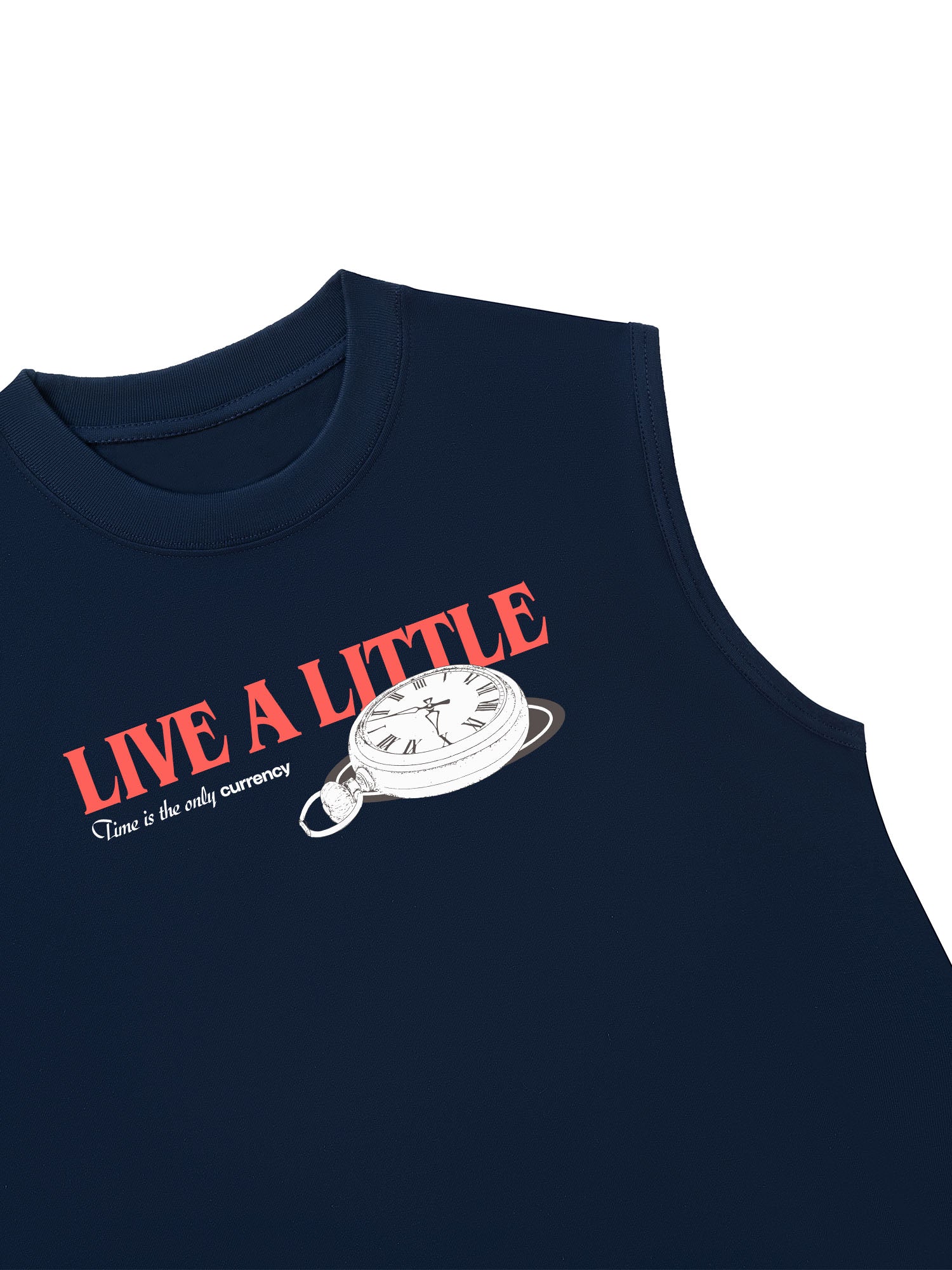 Áo Ba Lỗ Relaxed Fit Live A Little