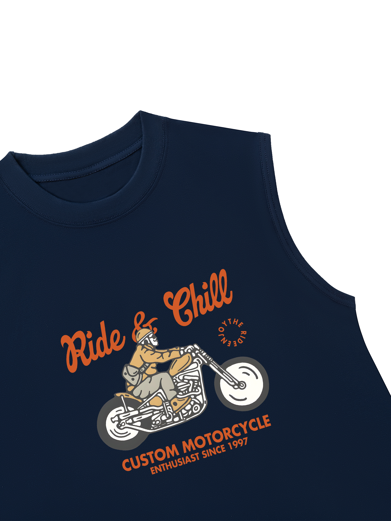 Áo Ba Lỗ Relaxed Fit Ride & Chill