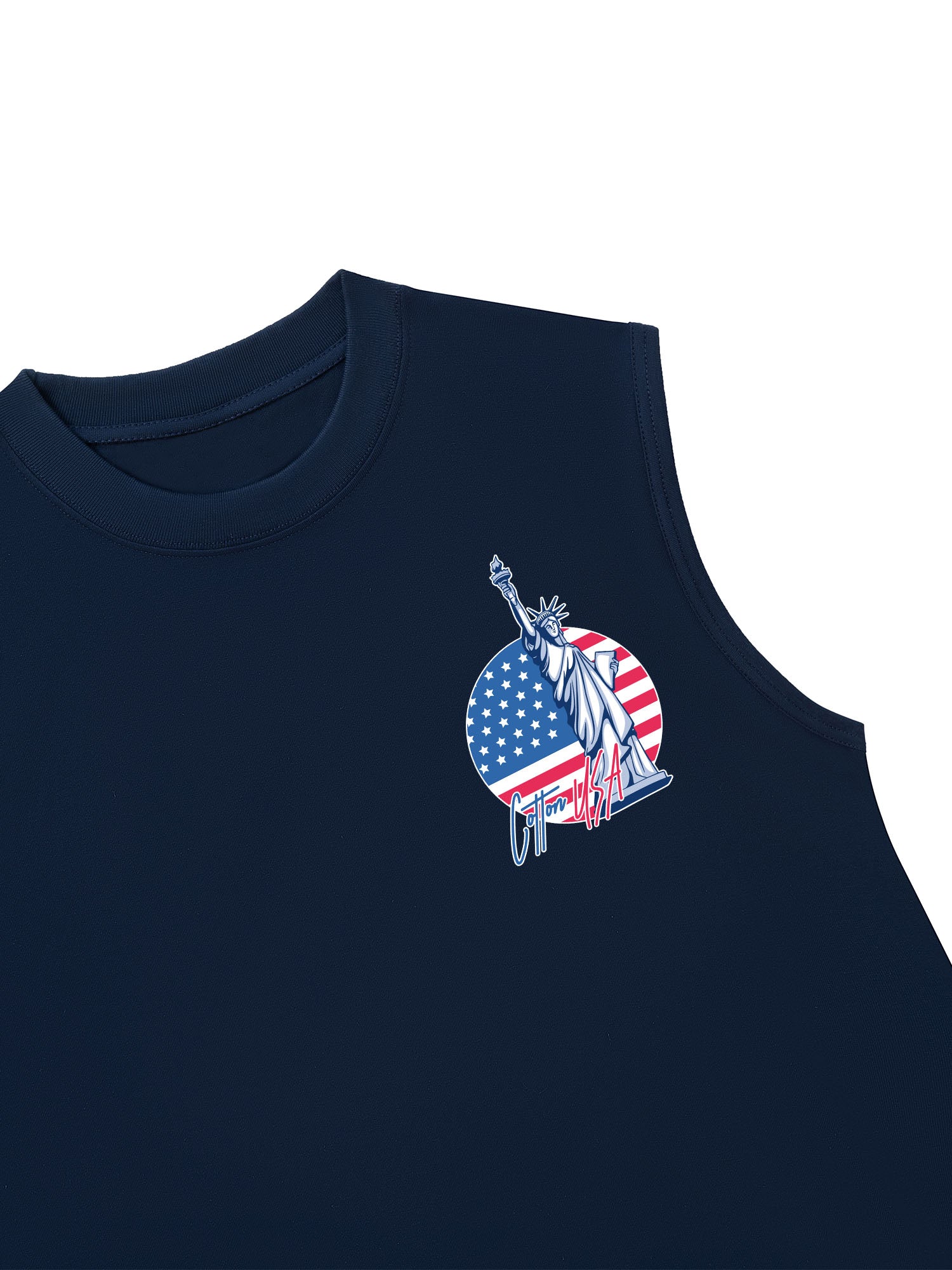 Áo Ba Lỗ Relaxed Fit USA Statue Of Liberty