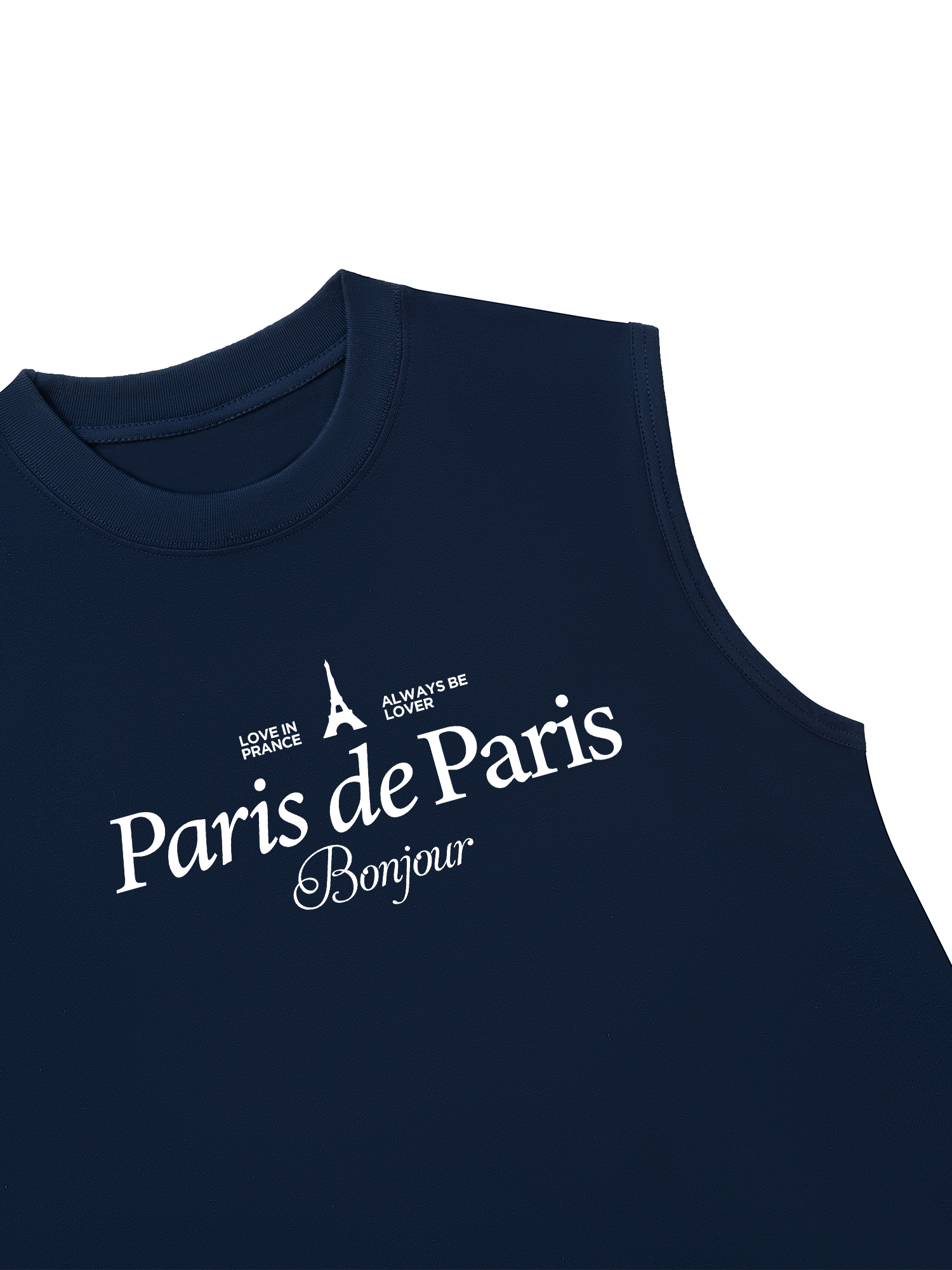 Áo Ba Lỗ Relaxed Fit Paris de Paris