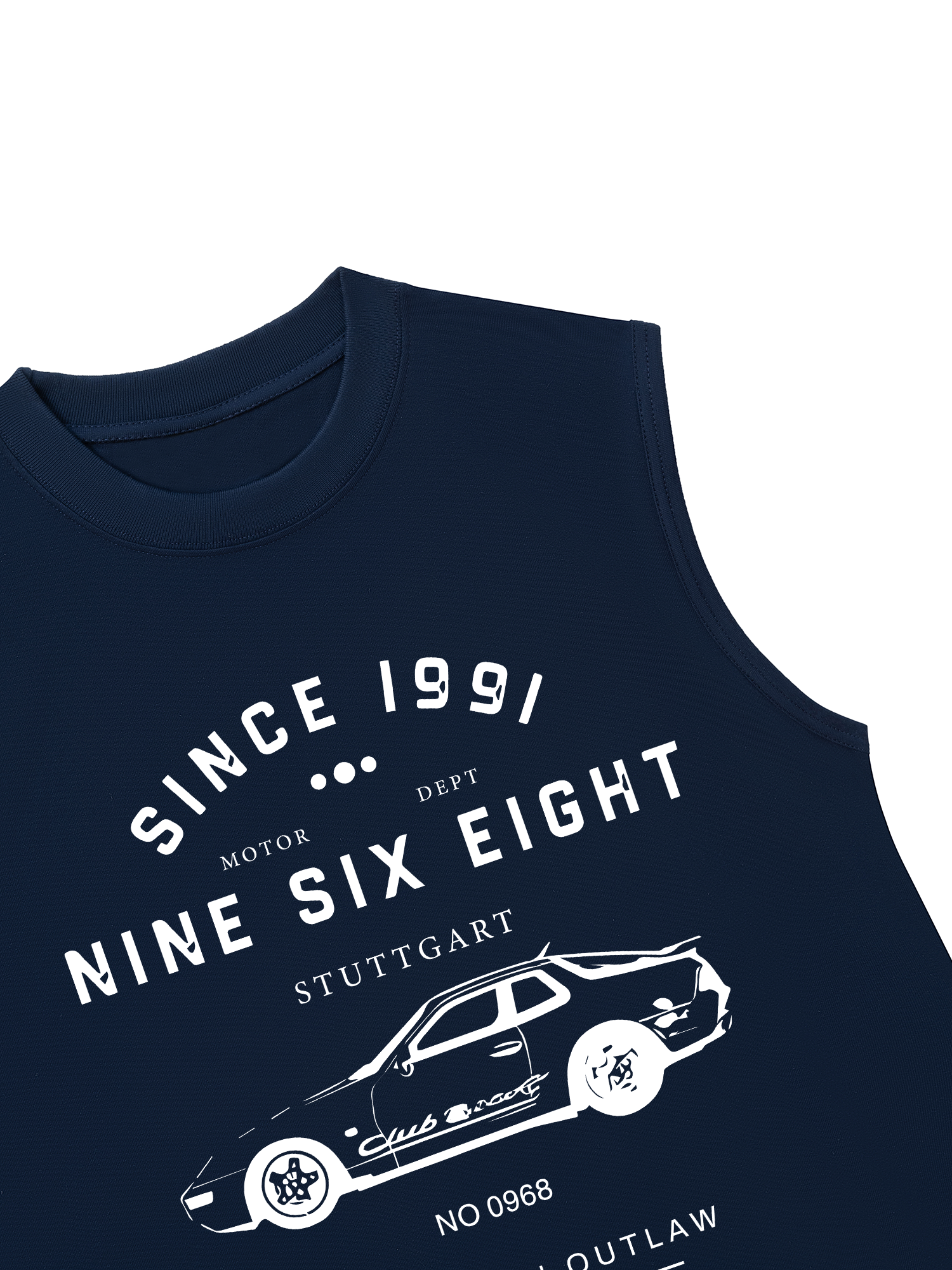 Áo Ba Lỗ Relaxed Fit Porsche Nine Six Eight