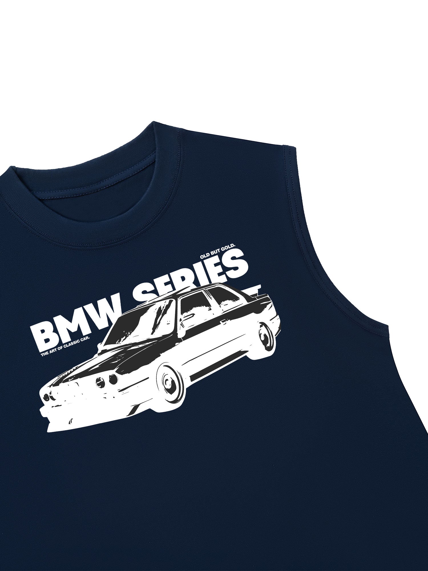 Áo Ba Lỗ Relaxed Fit BMW Series Old But Gold