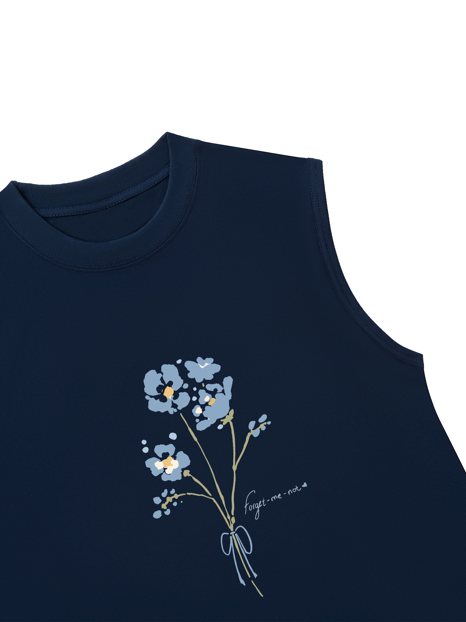 Áo Ba Lỗ Relaxed Fit Forget Me Not