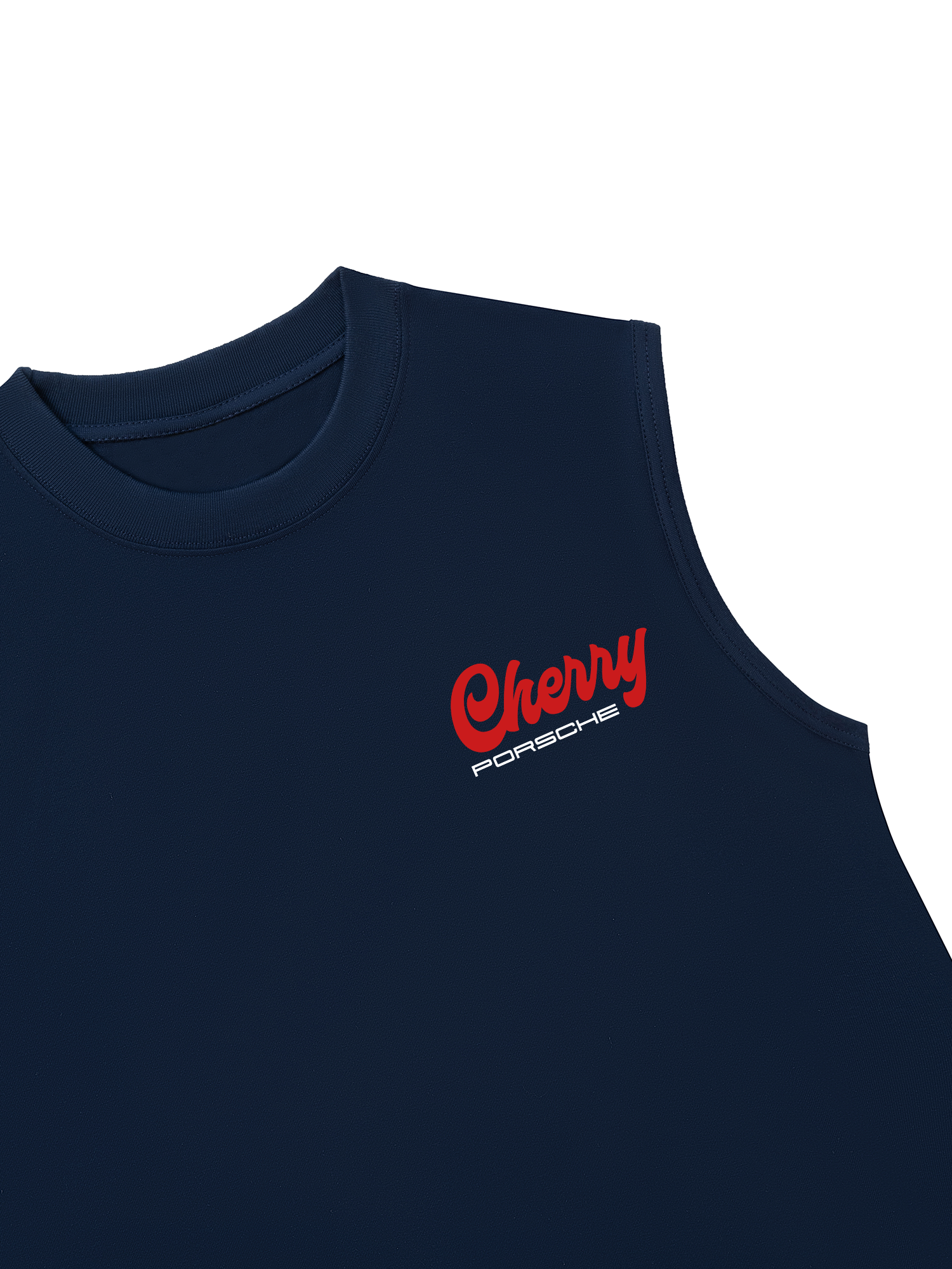 Áo Ba Lỗ Relaxed Fit Porsche Red Cherry Mood