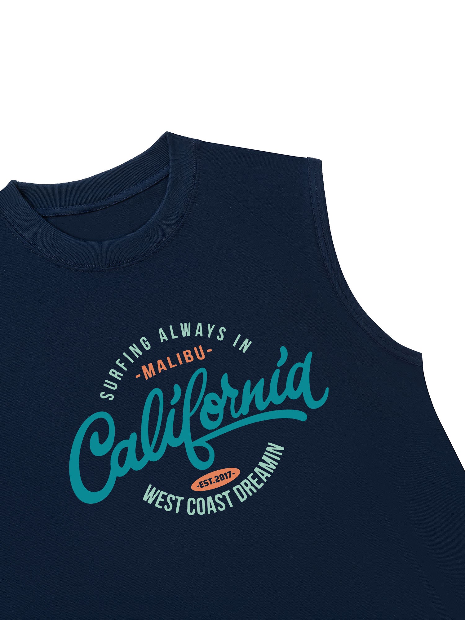 Áo Ba Lỗ Relaxed Fit City Malibu West Coast