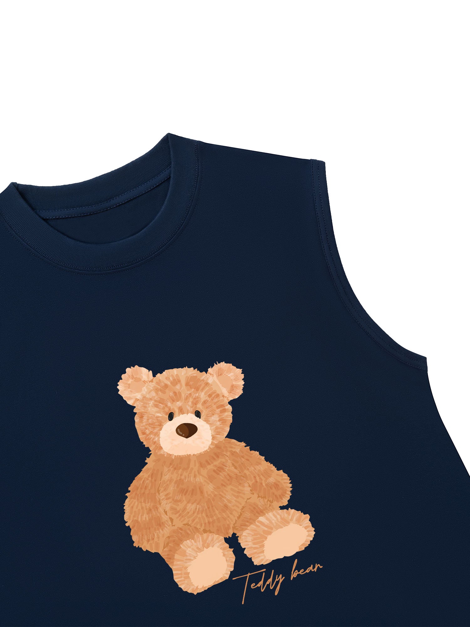 Áo Ba Lỗ Relaxed Fit Teddy Bear