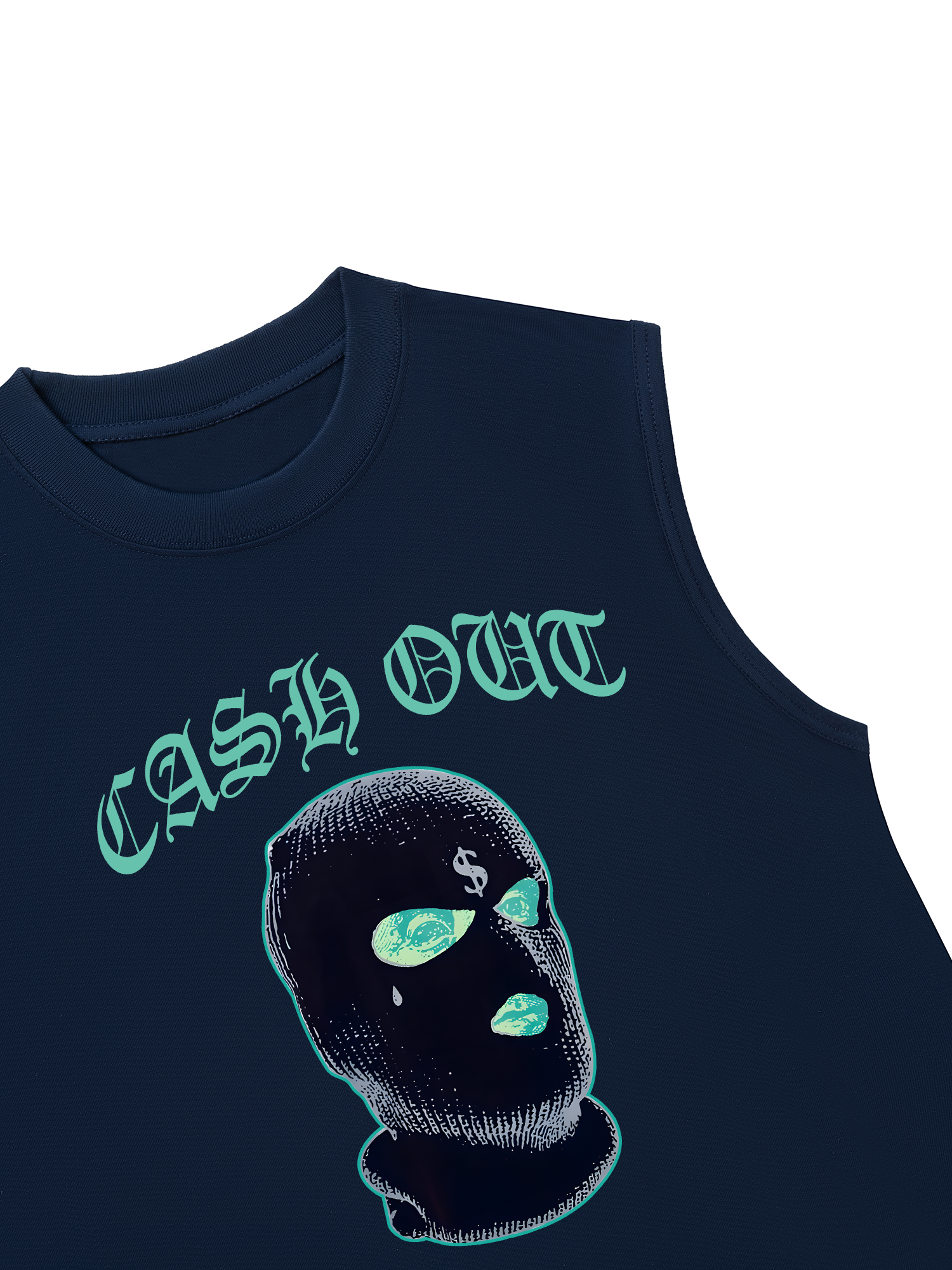 Áo Ba Lỗ Relaxed Fit Money Cash Out