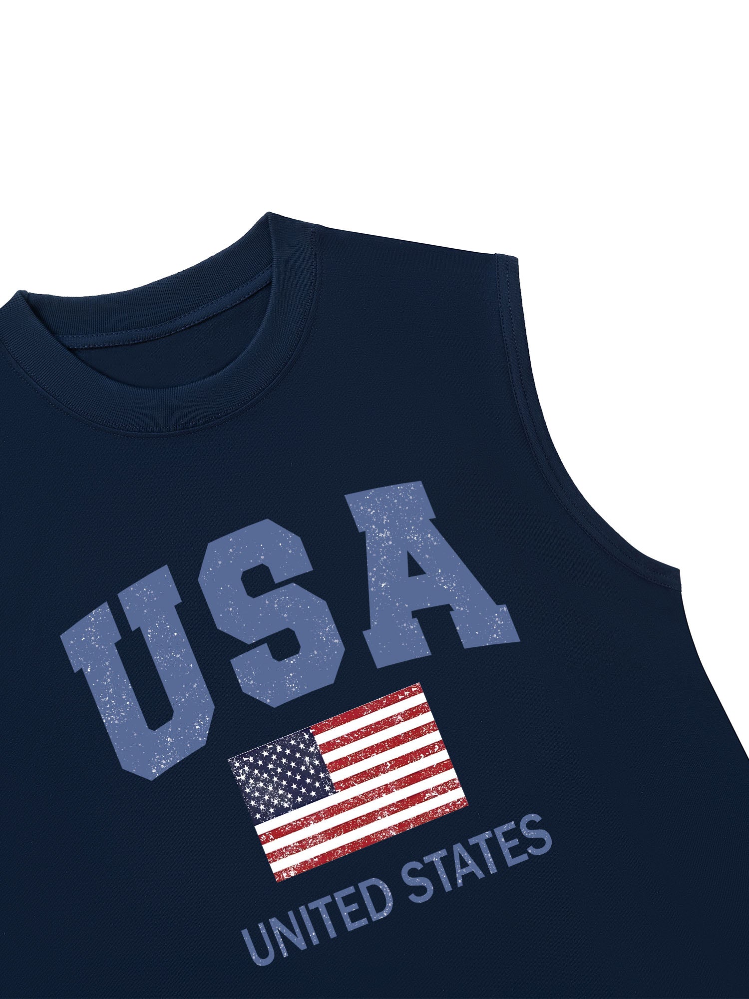 Áo Ba Lỗ Relaxed Fit USA Vintage United State