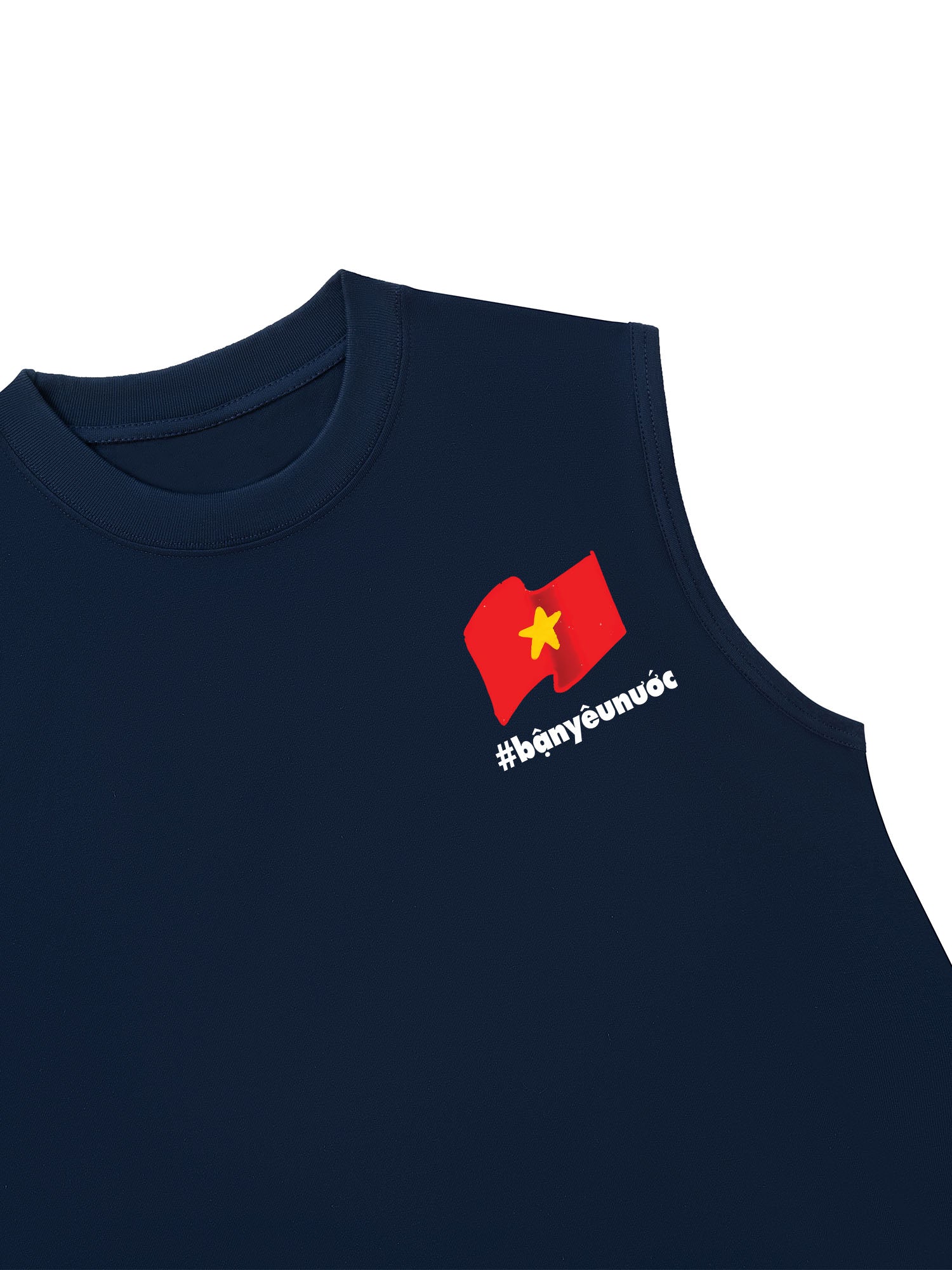 Áo Ba Lỗ Relaxed Fit Bận Yêu Nước