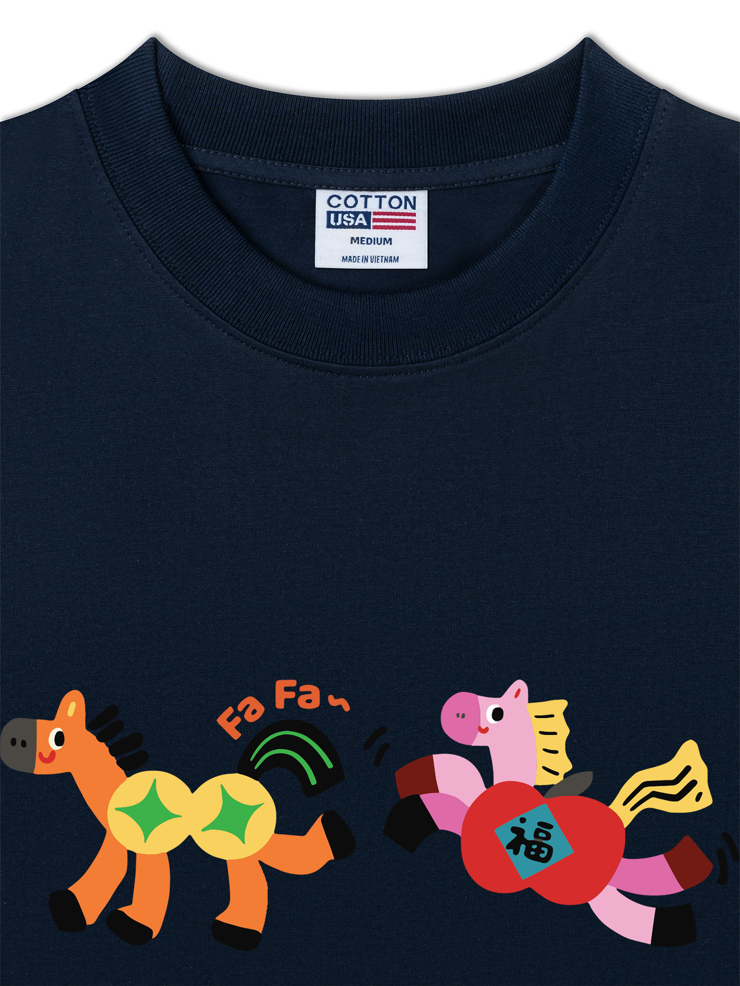 Áo Thun Relaxed Fit Horse Year