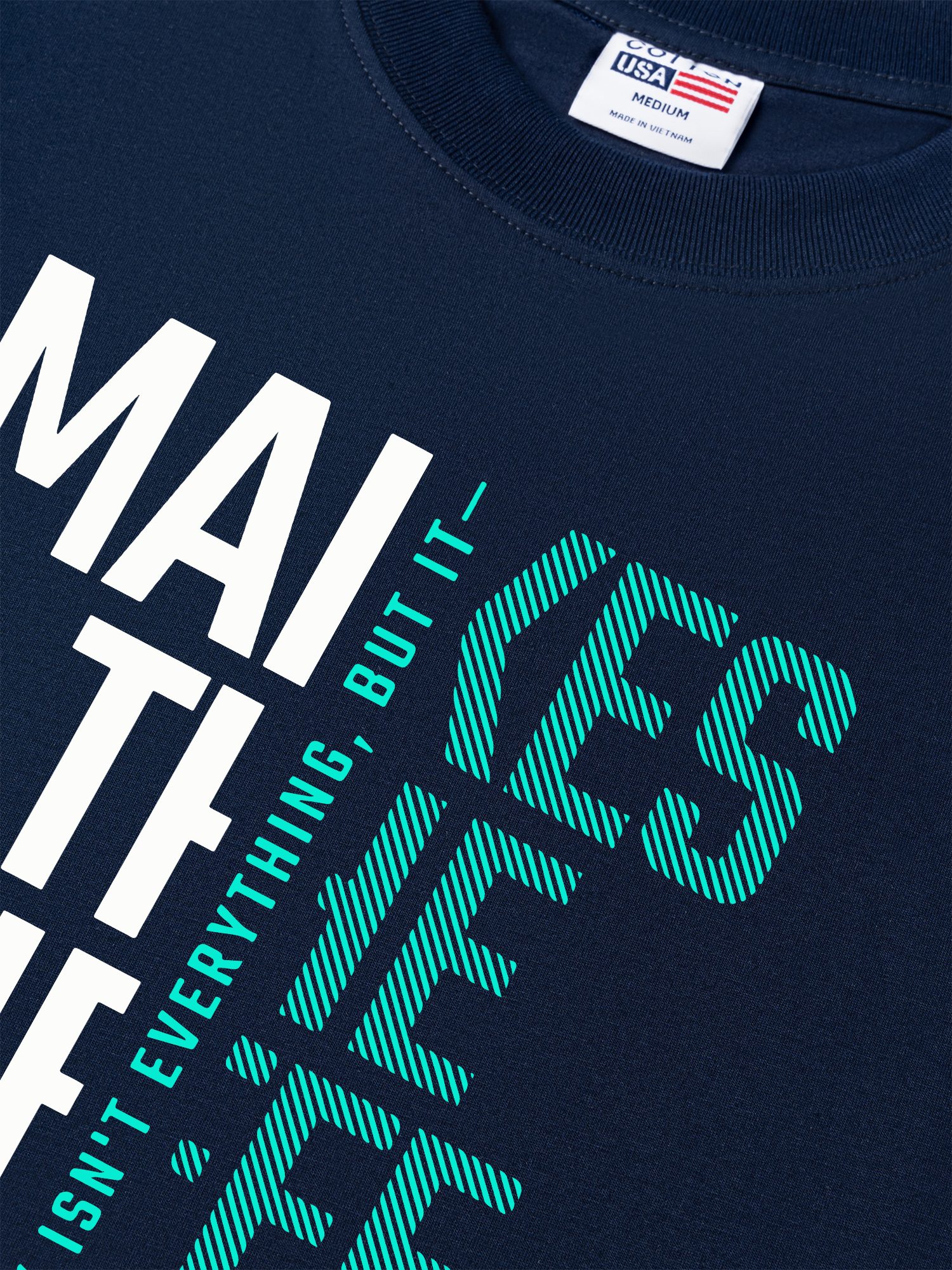 Áo Thun Relaxed Fit Money Motivational Modern Typographic