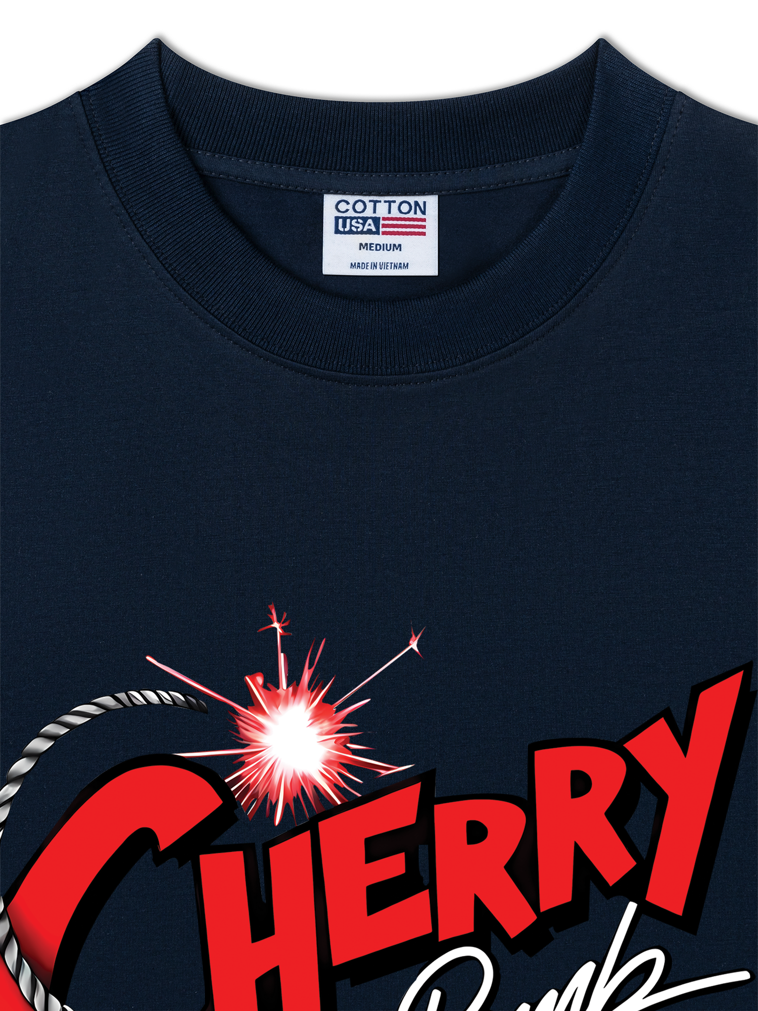 Áo Thun Relaxed Fit Cherry Bombb