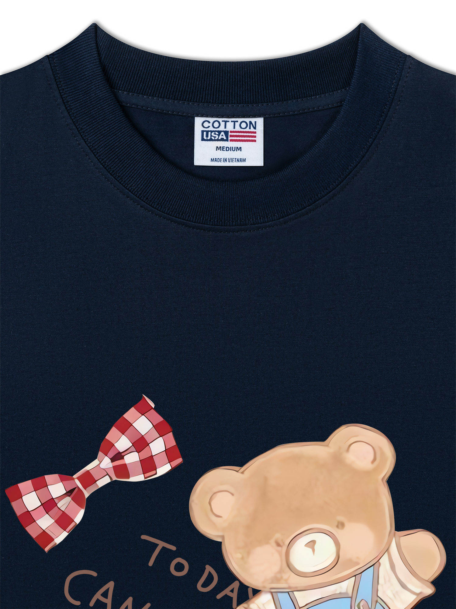 Áo Thun Relaxed Fit Soft Paw Cute Teddy