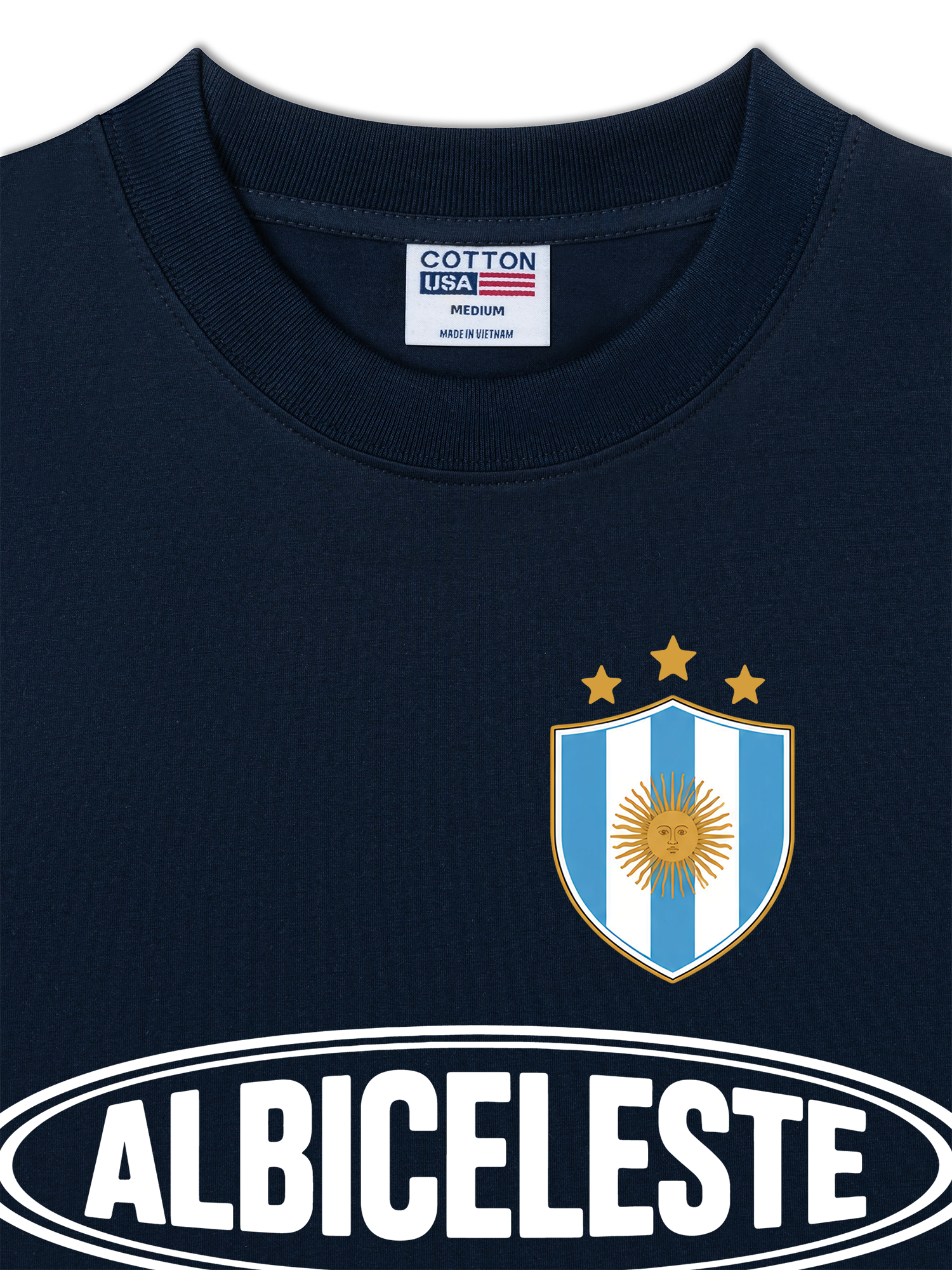Áo Thun Relaxed Fit Soccer ALBICELESTE
