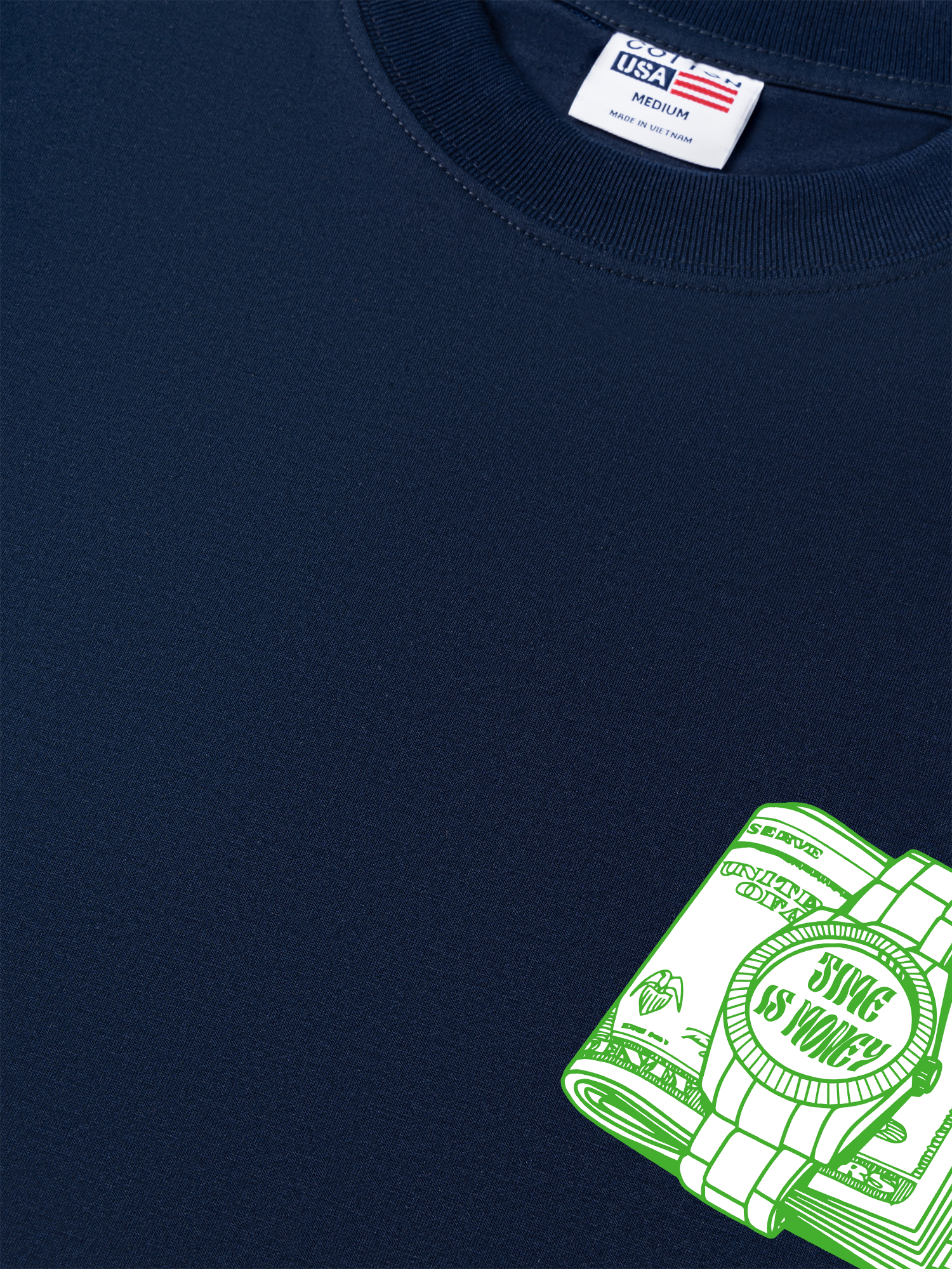 Áo Thun Relaxed Fit Money Is Time