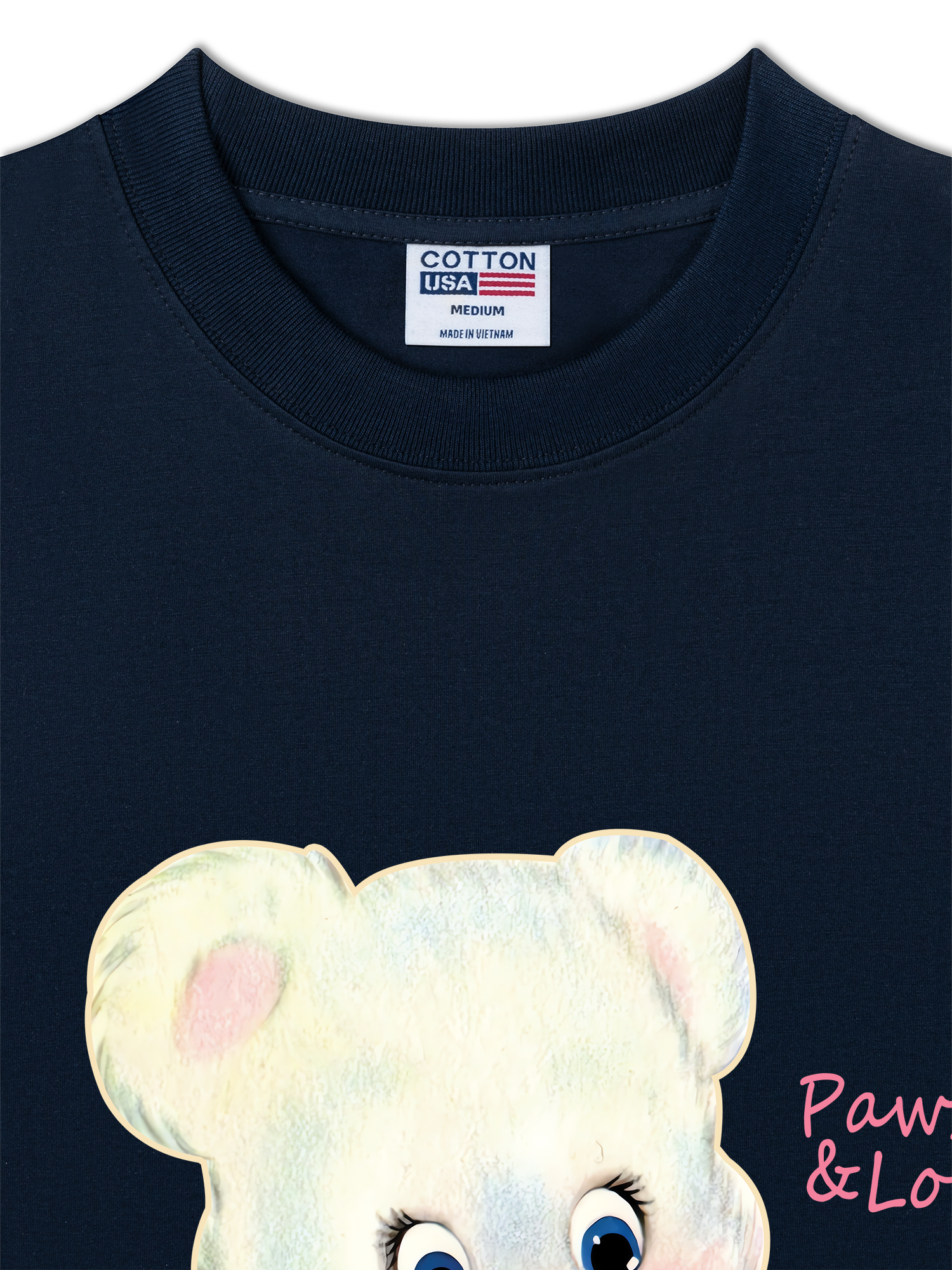 Áo Thun Relaxed Fit Soft Paw Paw Love