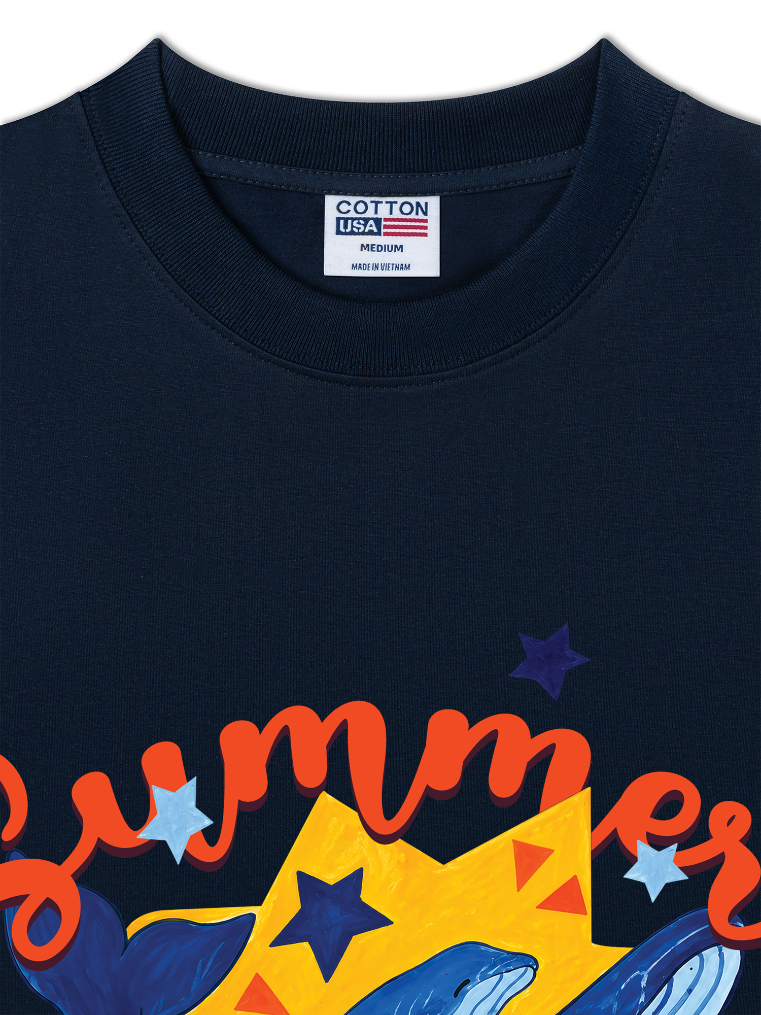 Áo Thun Relaxed Fit Tshirt Tropical Summer Vibes