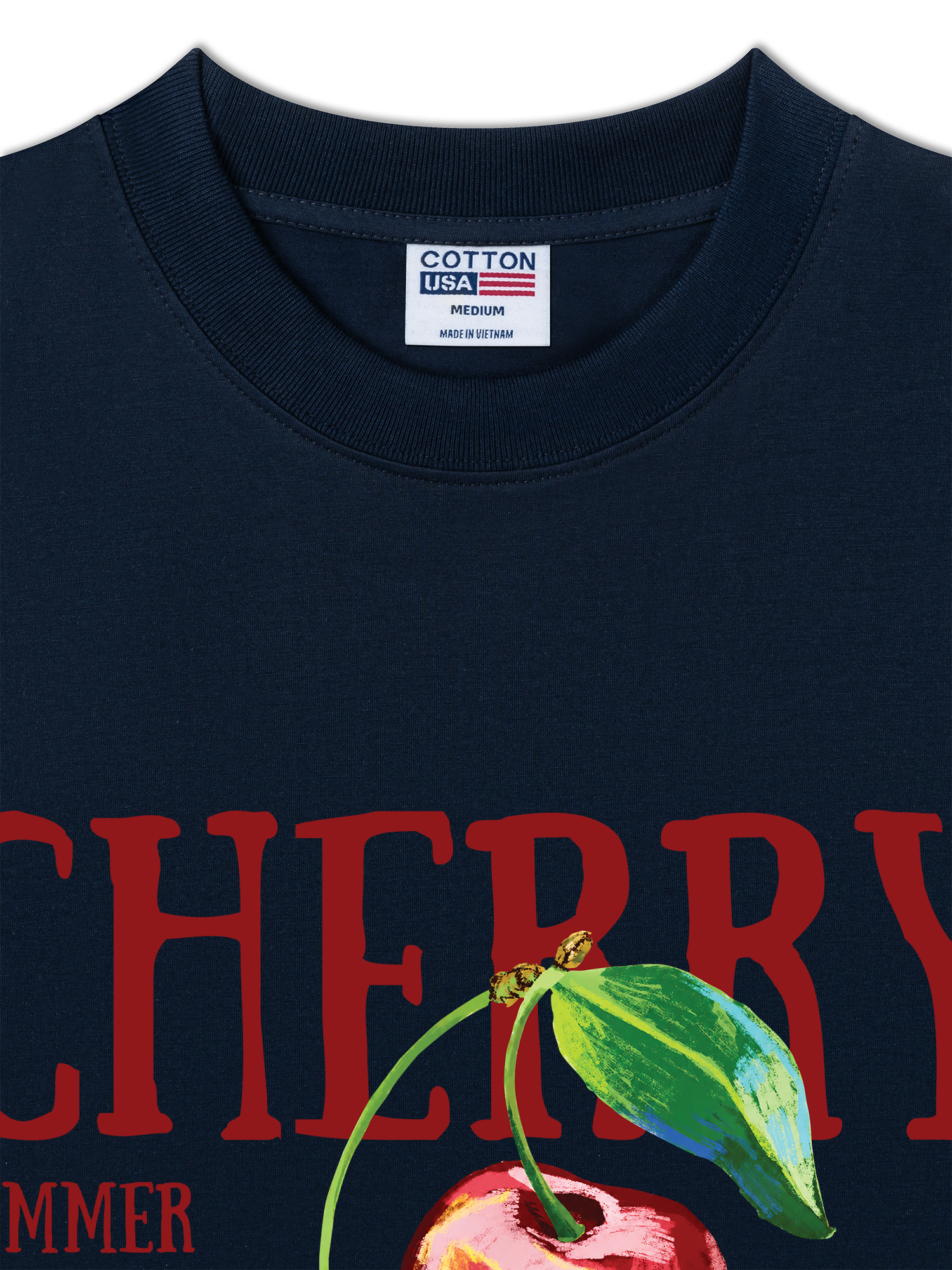 Áo Thun Relaxed Fit Tropical Cherry Summer