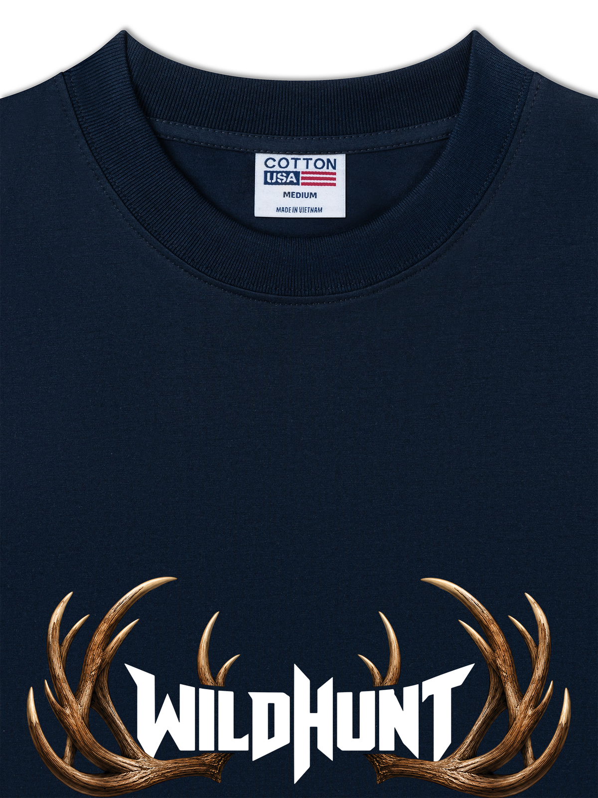 Áo Thun Relaxed Fit WILDHUND ANTLERS