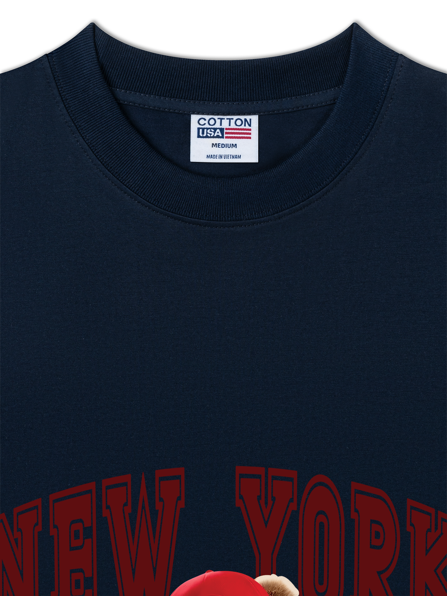 Áo Thun Relaxed Fit Baseball Authentic Teddy