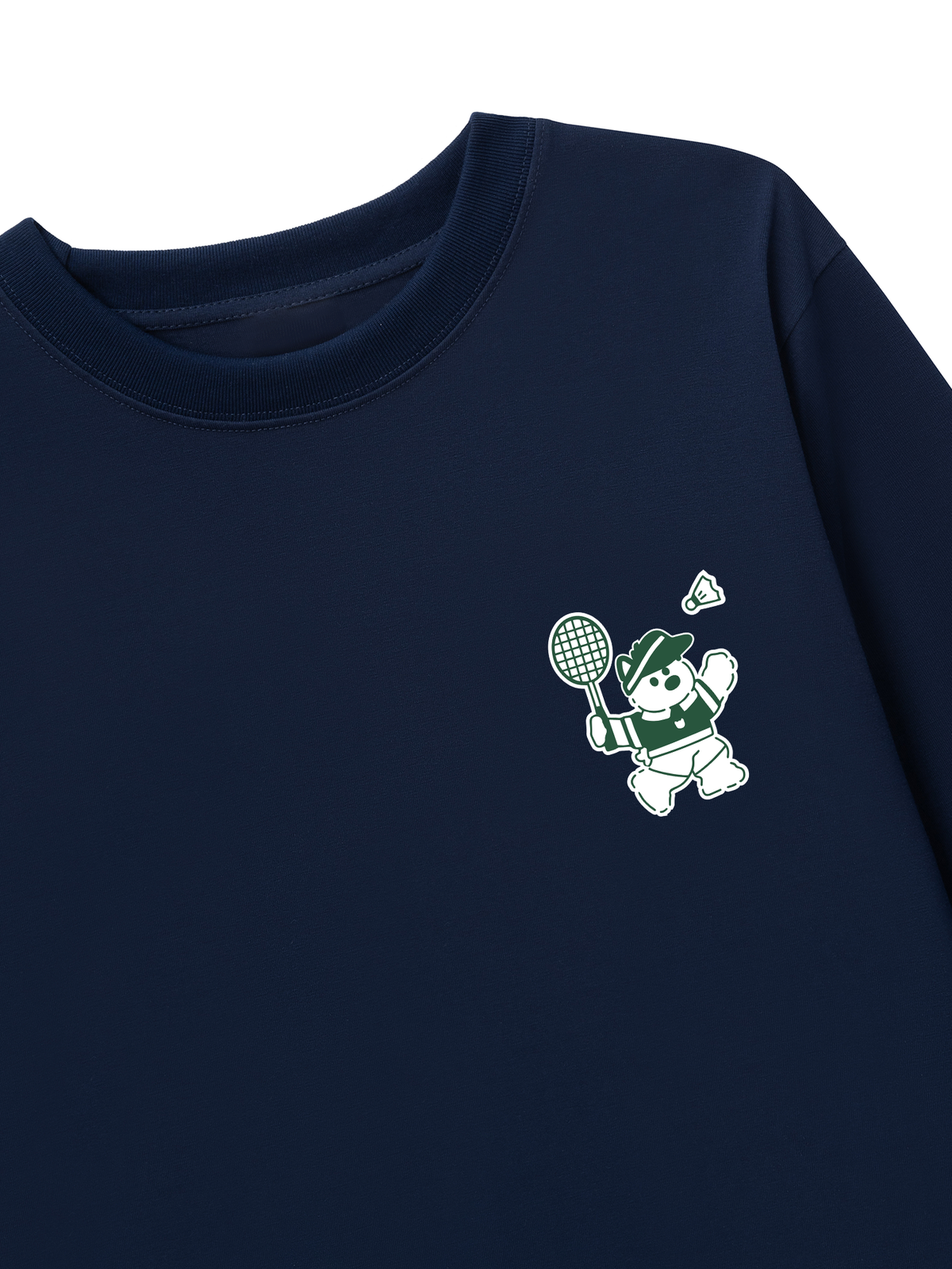 Áo Thun Dài Tay Badminton Club Green