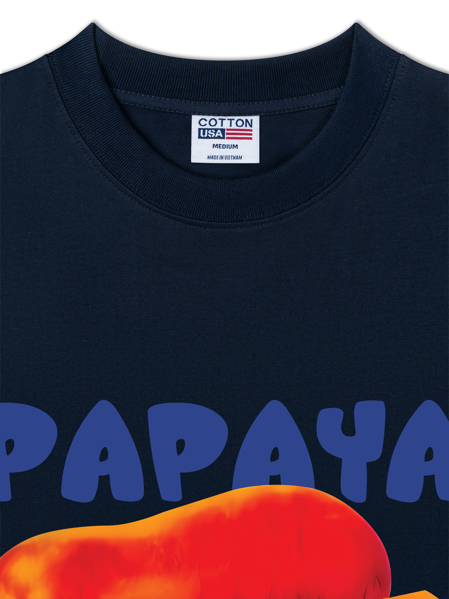 Áo Thun Relaxed Fit Papaya