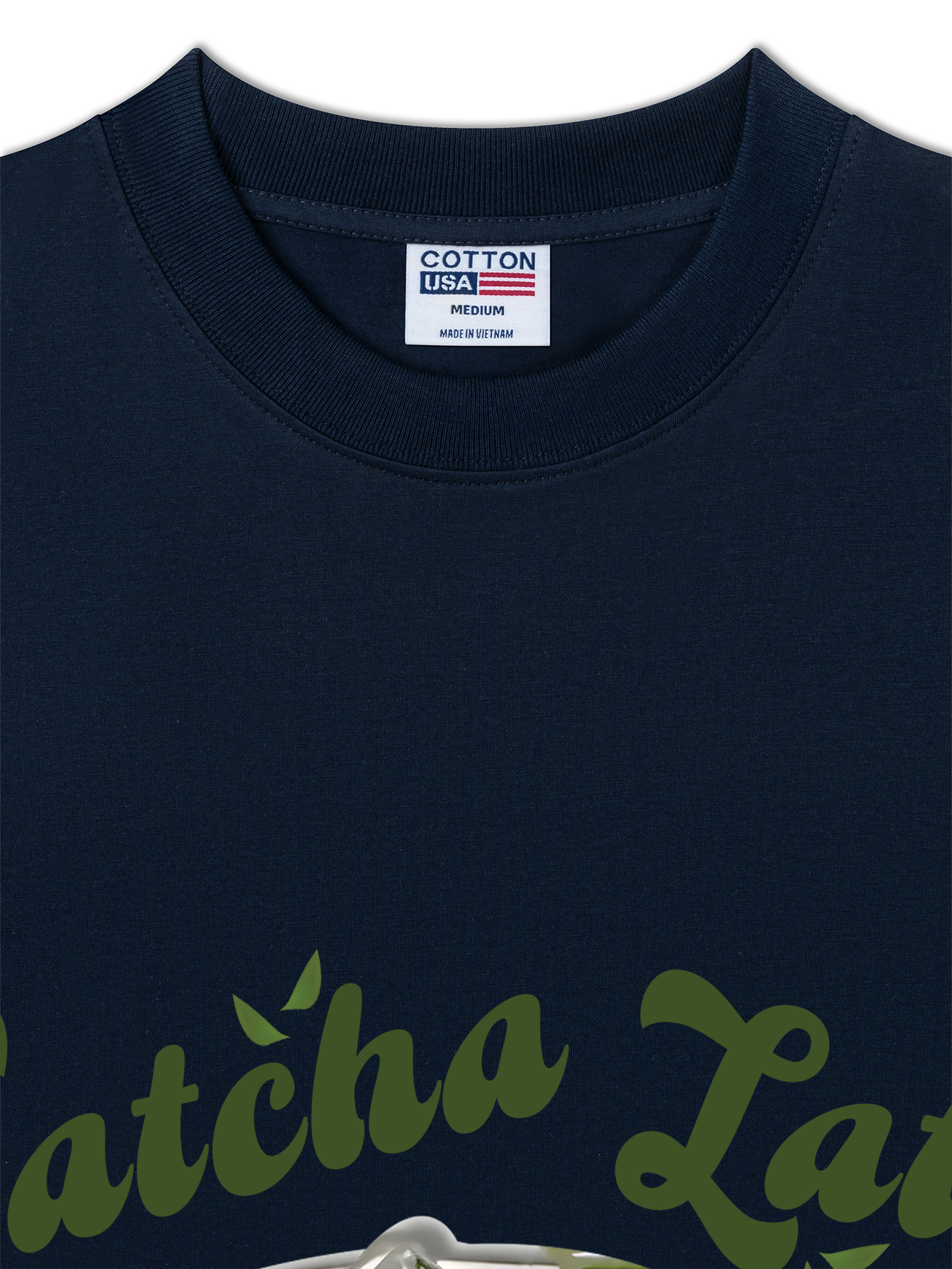 Áo Thun Relaxed Fit Tropical Matcha