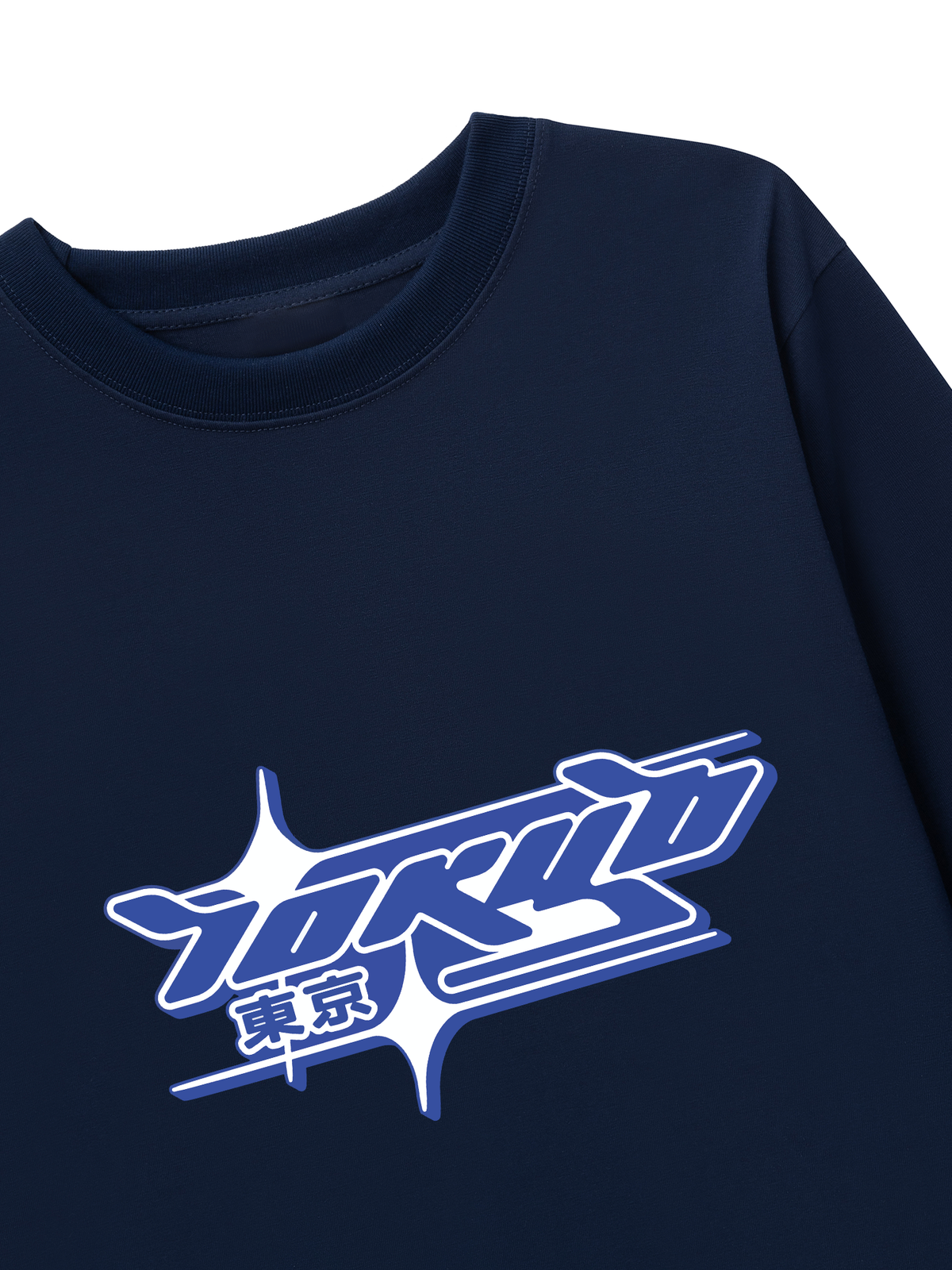 Áo Thun Dài Tay City Tokyo Blue