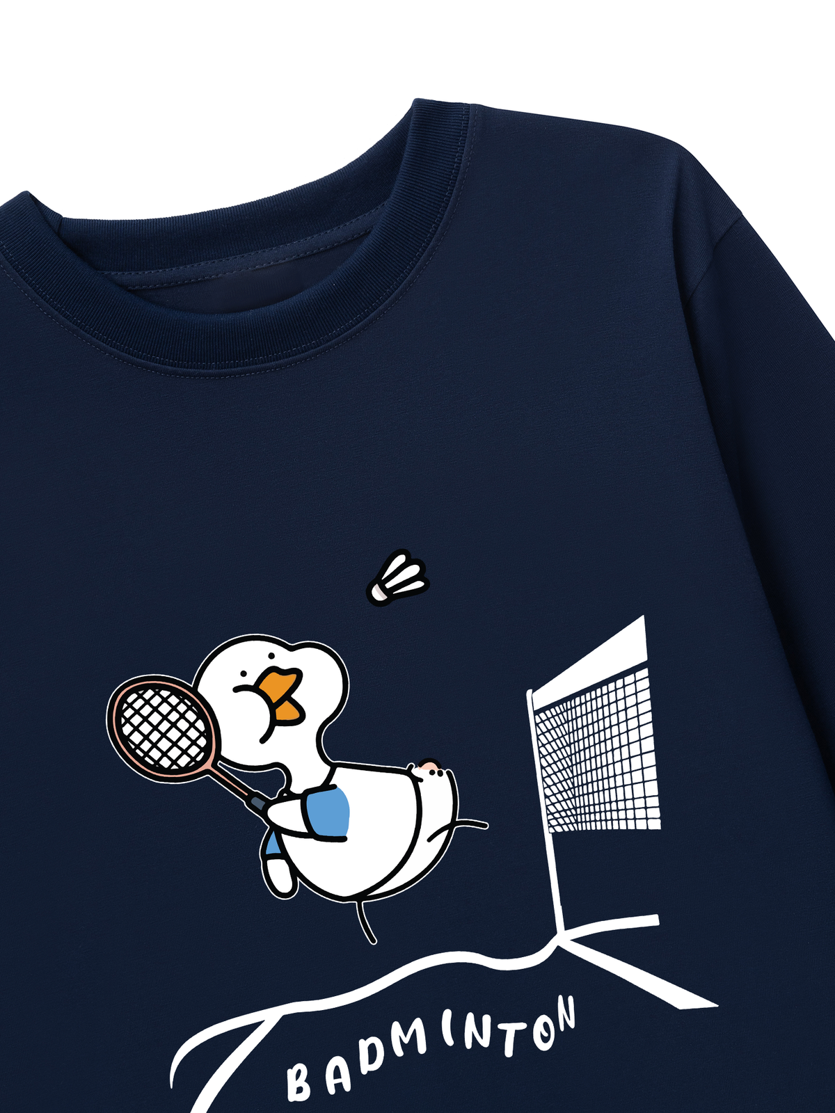 Áo Thun Dài Tay Badminton The Shuttle Duck