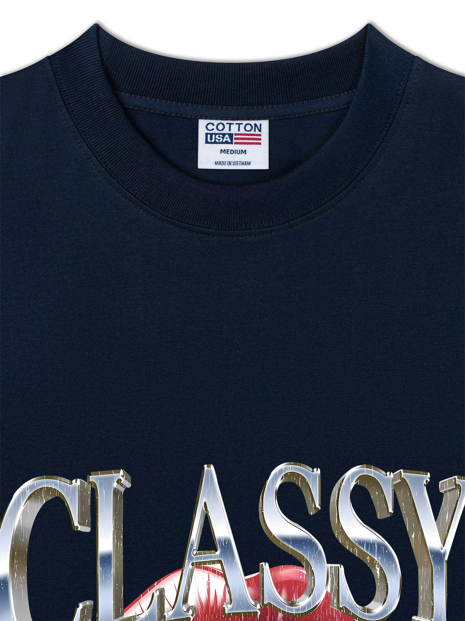 Áo Thun Relaxed Fit Cherry Vintage Classy